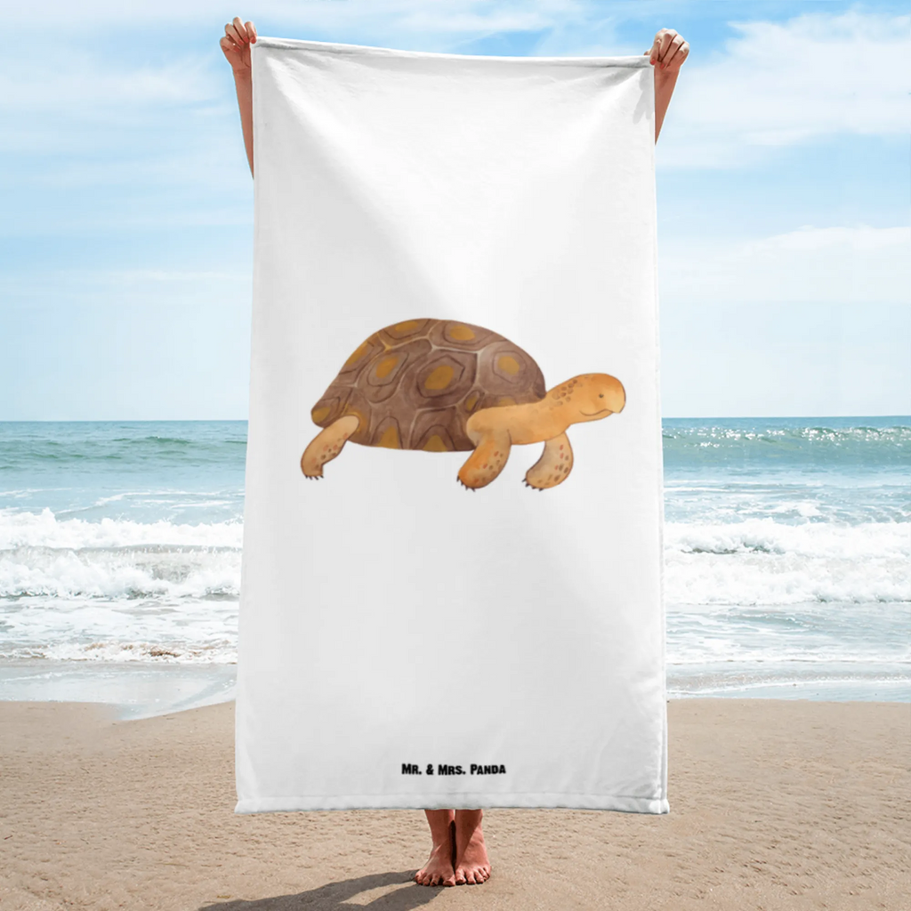 XL Badehandtuch Schildkröte marschiert Handtuch, Badetuch, Duschtuch, Strandtuch, Saunatuch, Meerestiere, Meer, Urlaub, Schildkröte, Schildkröten, get lost, Abenteuer, Reiselust, Inspiration, Neustart, Motivation, Lieblingsmensch