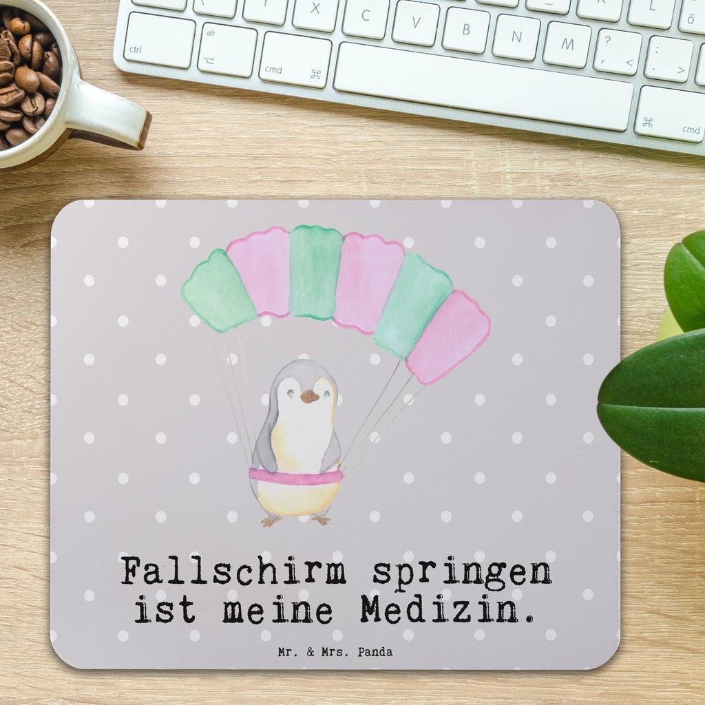 Mauspad Pinguin Fallschirm springen Medizin Mousepad, Computer zubehör, Büroausstattung, PC Zubehör, Arbeitszimmer, Mauspad, Einzigartiges Mauspad, Designer Mauspad, Mausunterlage, Mauspad Büro, Geschenk, Sport, Sportart, Hobby, Schenken, Danke, Dankeschön, Auszeichnung, Gewinn, Sportler, Fallschirmspringen, Skydive, Fallschirmsprung, Tandemsprung, Fallschirmflug, Freifall, Erlebnisgeschenk, Adrenalinkick, Extreme Sport, Luftakrobatik, Adrenalinrausch, Parachute Jumping