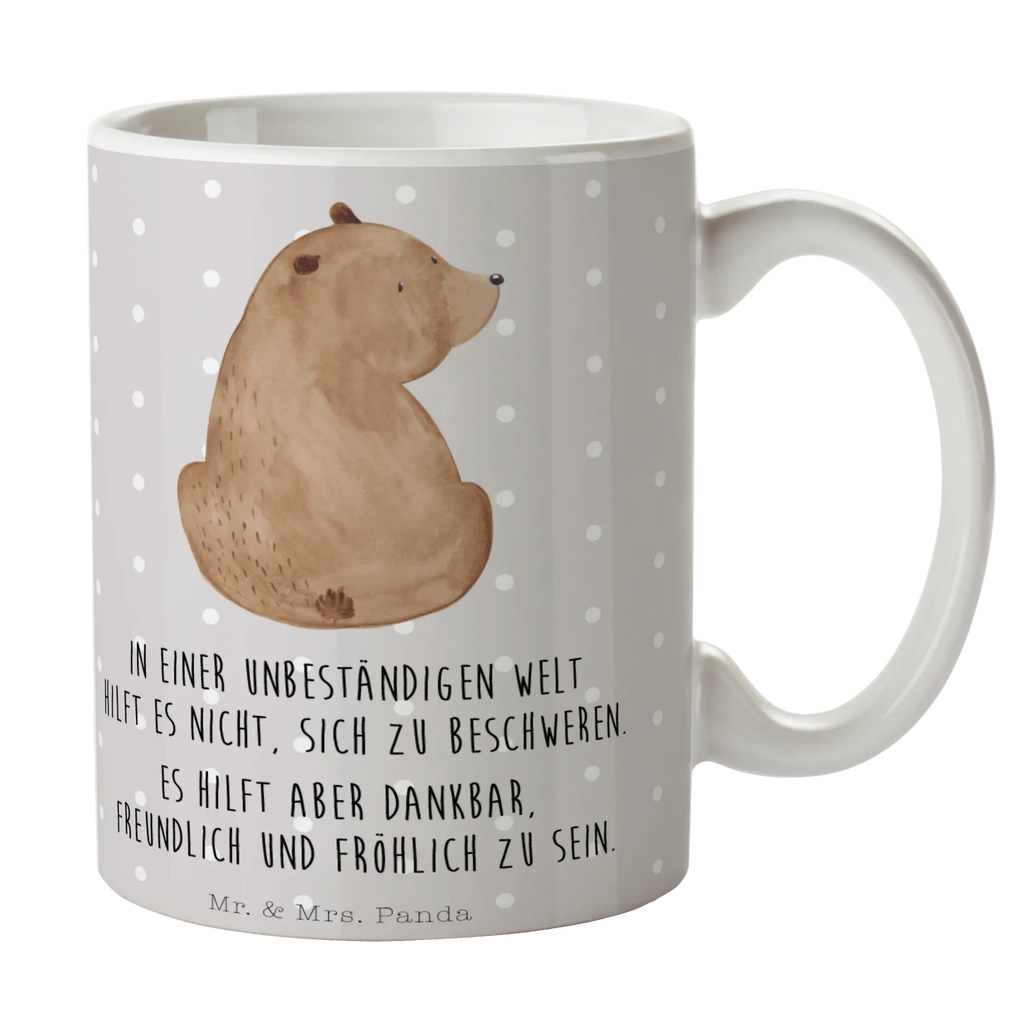 Tasse Bär Schulterblick Tasse, Kaffeetasse, Teetasse, Becher, Kaffeebecher, Teebecher, Keramiktasse, Porzellantasse, Büro Tasse, Geschenk Tasse, Tasse Sprüche, Tasse Motive, Kaffeetassen, Tasse bedrucken, Designer Tasse, Cappuccino Tassen, Schöne Teetassen, Bär, Teddy, Teddybär, Selbstachtung, Weltansicht, Motivation, Bären, Bärenliebe, Weisheit