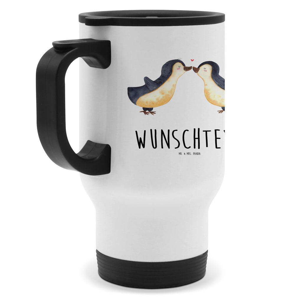 Personalisierter Thermobecher Pinguine Kuss Personalisierter Thermobecher, Personalisierter To Go Becher, Personalisierte Thermotasse, Personalisierter Kaffeebecher, Personalisierter Isolierbecher, Thermobecher personalisieren, Thermobecher mit Namen, Thermobecher selbst gestalten, Wunschname, Spülmaschinenfest, Bedrucken, Isolierbecher mit Namen, Isolierbecher selbst gestalten, Thermotasse personalisieren, Thermotasse mit Namen, Liebe, Partner, Freund, Freundin, Ehemann, Ehefrau, Heiraten, Verlobung, Heiratsantrag, Liebesgeschenk, Jahrestag, Hocheitstag, Valentinstag, Geschenk für Frauen, Hochzeitstag, Mitbringsel, Geschenk für Freundin, Geschenk für Partner, Liebesbeweis, für Männer, für Ehemann