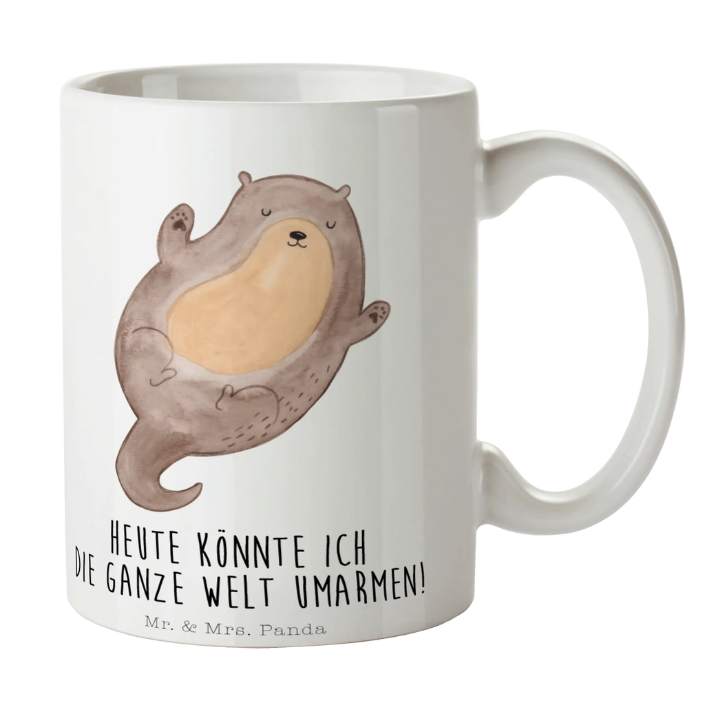 Tasse Otter Umarmen Tasse, Kaffeetasse, Teetasse, Becher, Kaffeebecher, Teebecher, Keramiktasse, Porzellantasse, Büro Tasse, Geschenk Tasse, Tasse Sprüche, Tasse Motive, Kaffeetassen, Tasse bedrucken, Designer Tasse, Cappuccino Tassen, Schöne Teetassen, Otter, Fischotter, Seeotter, Otter Seeotter See Otter