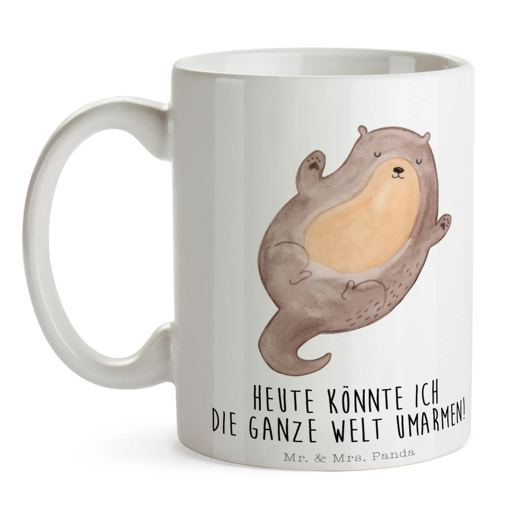 Tasse Otter Umarmen Tasse, Kaffeetasse, Teetasse, Becher, Kaffeebecher, Teebecher, Keramiktasse, Porzellantasse, Büro Tasse, Geschenk Tasse, Tasse Sprüche, Tasse Motive, Kaffeetassen, Tasse bedrucken, Designer Tasse, Cappuccino Tassen, Schöne Teetassen, Otter, Fischotter, Seeotter, Otter Seeotter See Otter