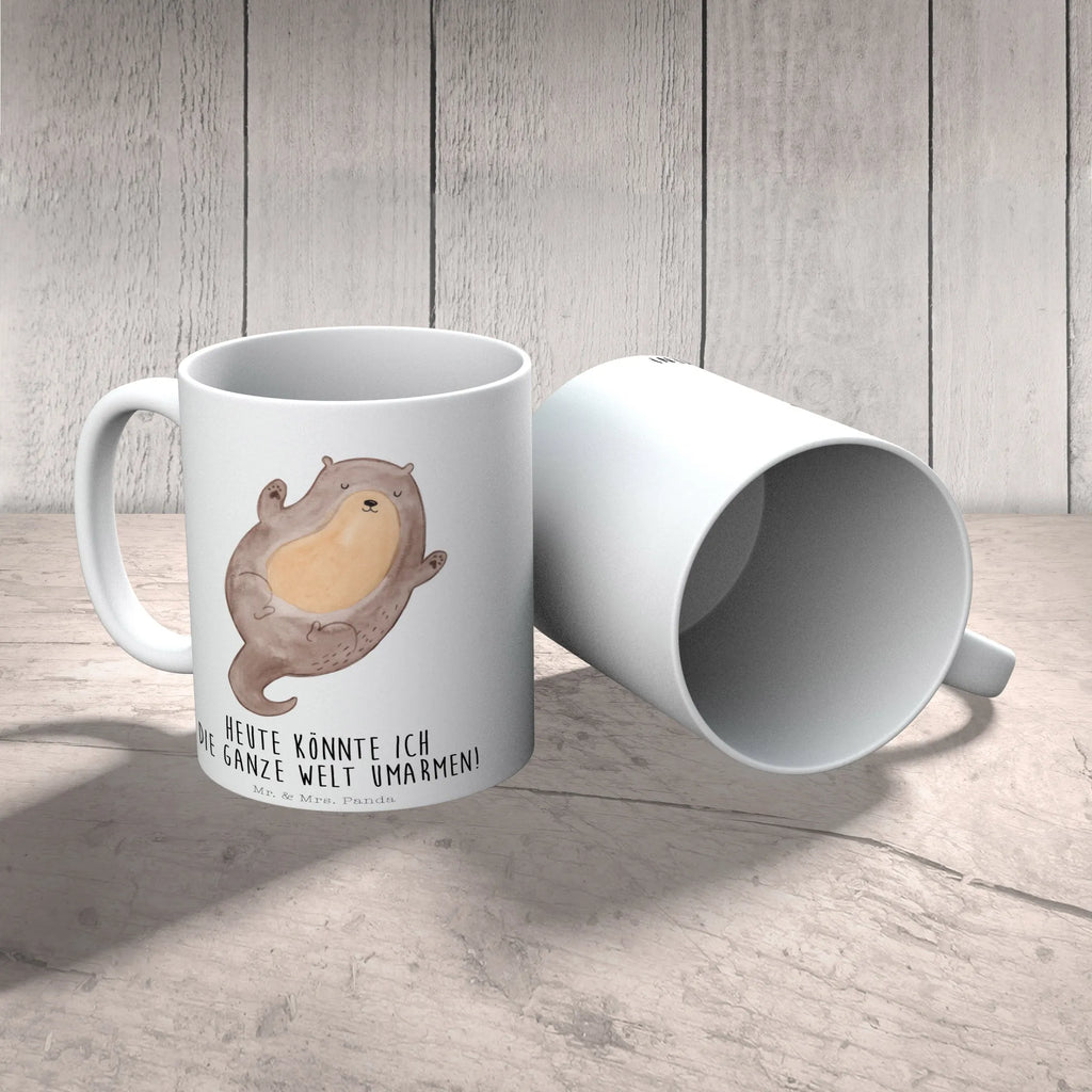 Tasse Otter Umarmen Tasse, Kaffeetasse, Teetasse, Becher, Kaffeebecher, Teebecher, Keramiktasse, Porzellantasse, Büro Tasse, Geschenk Tasse, Tasse Sprüche, Tasse Motive, Kaffeetassen, Tasse bedrucken, Designer Tasse, Cappuccino Tassen, Schöne Teetassen, Otter, Fischotter, Seeotter, Otter Seeotter See Otter