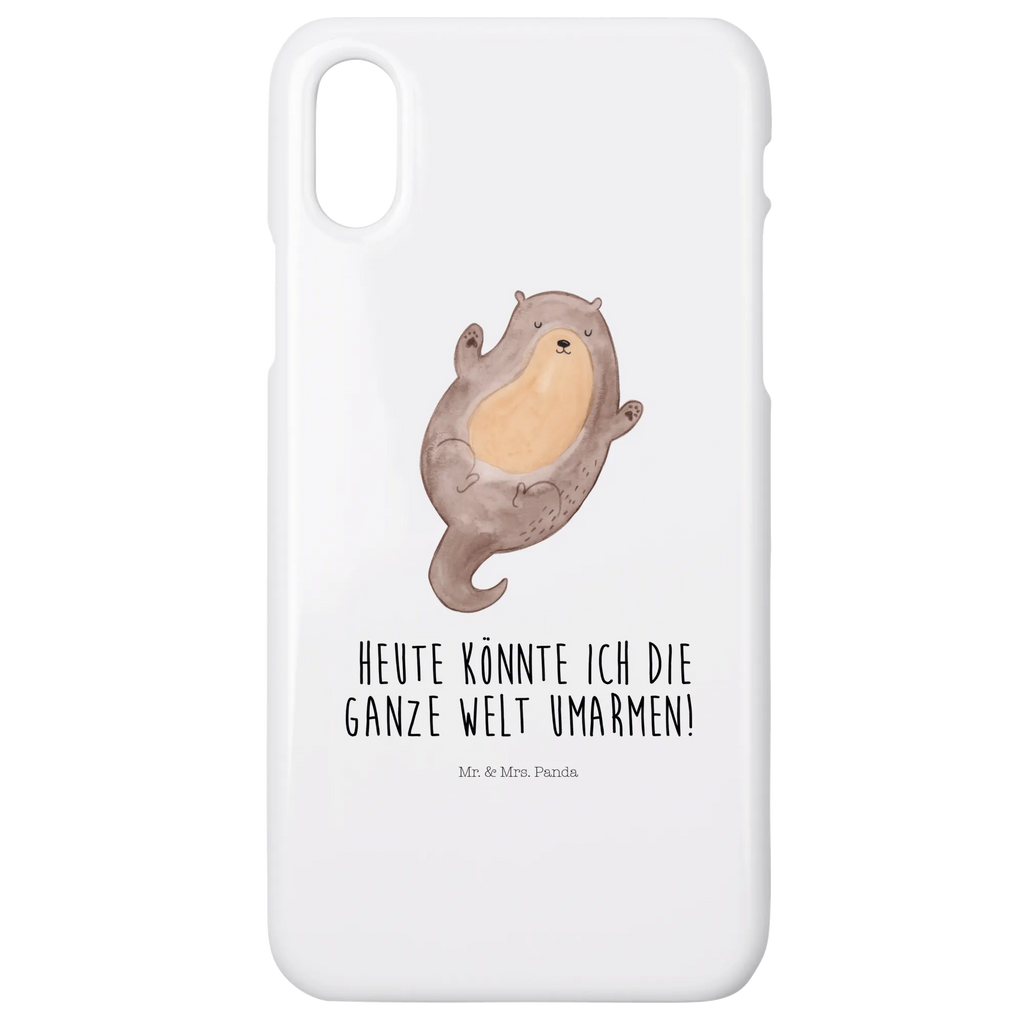 Handyhülle Otter Umarmen Handyhülle, Handycover, Cover, Handy, Hülle, Iphone 10, Iphone X, Otter, Fischotter, Seeotter, Otter Seeotter See Otter