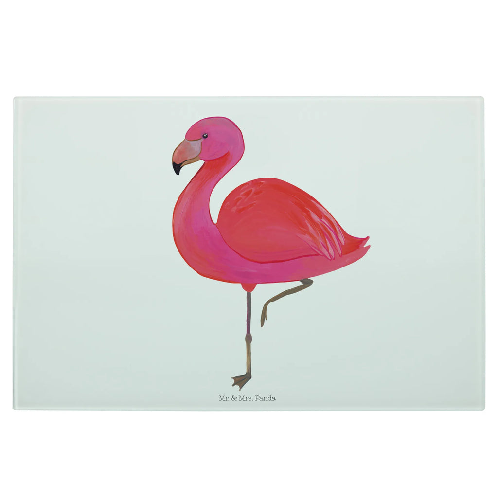 Glasschneidebrett Flamingo Classic Glasschneidebrett, Schneidebrett, Flamingo, Einzigartig, Selbstliebe, Stolz, ich, für mich, Spruch, Freundin, Freundinnen, Außenseiter, Sohn, Tochter, Geschwister