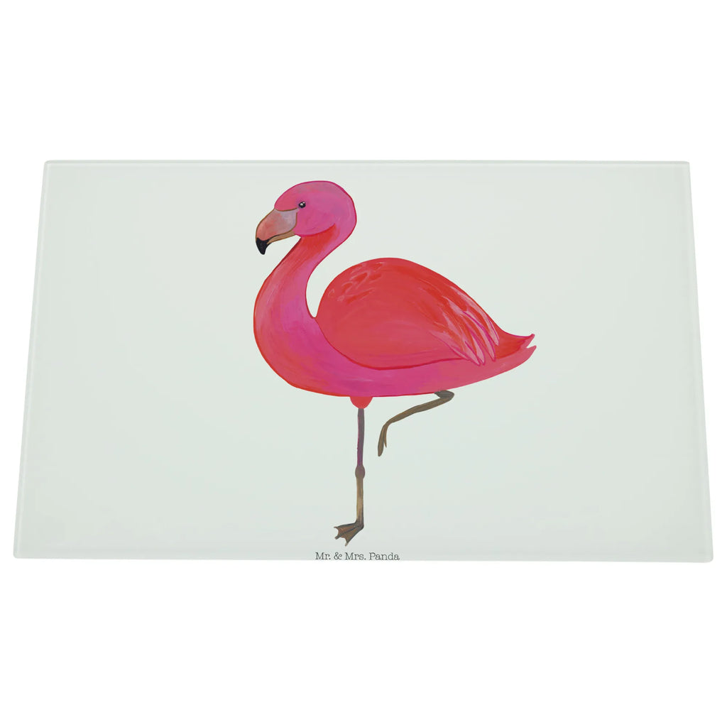 Glasschneidebrett Flamingo Classic Glasschneidebrett, Schneidebrett, Flamingo, Einzigartig, Selbstliebe, Stolz, ich, für mich, Spruch, Freundin, Freundinnen, Außenseiter, Sohn, Tochter, Geschwister