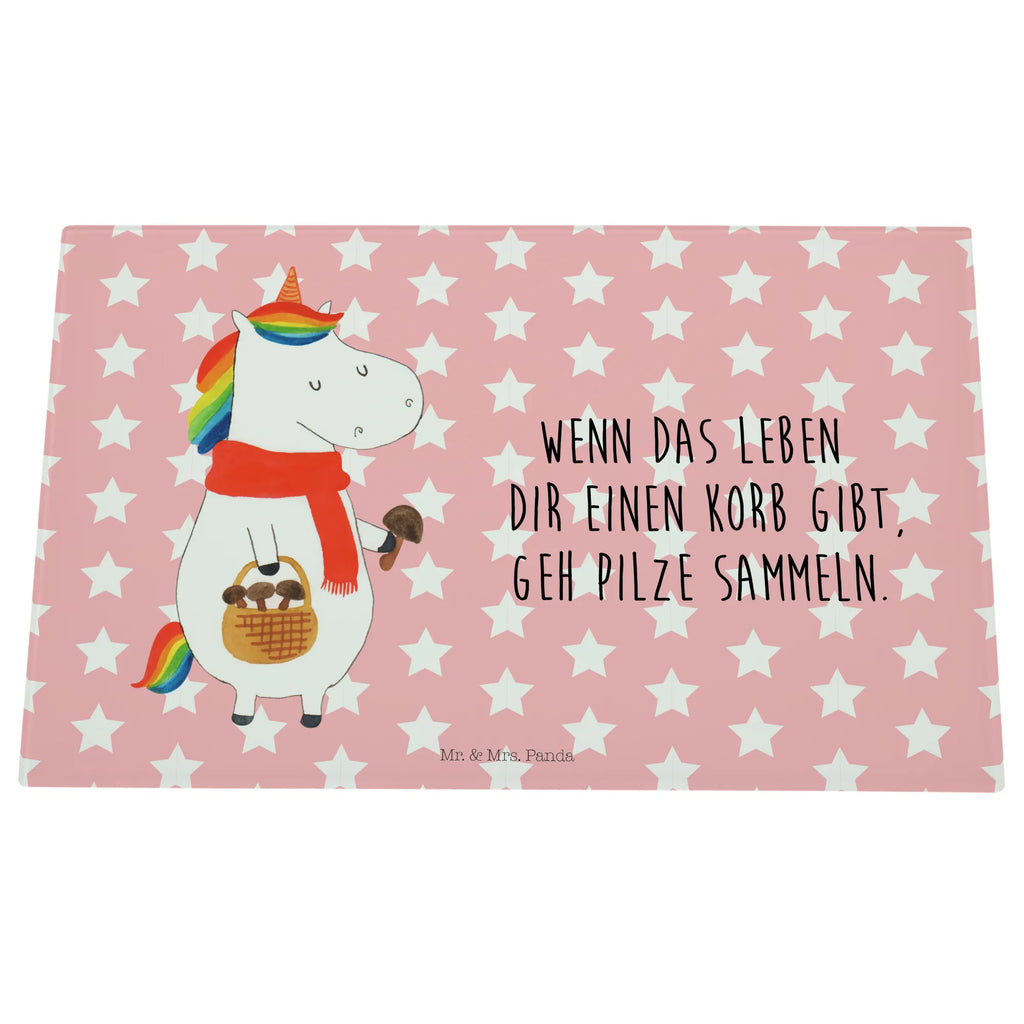 Glasschneidebrett Einhorn Pilz Glasschneidebrett, Schneidebrett, Einhorn, Einhörner, Einhorn Deko, Pegasus, Unicorn, Pilze, Pilzsammler, Motivation, Spruch, Liebeskummer