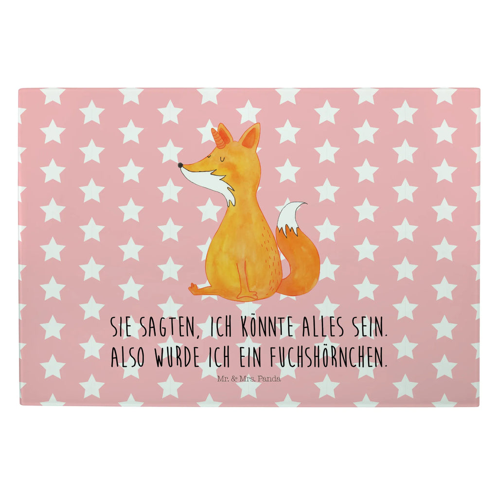 Glasschneidebrett Einhorn Fuchs Glasschneidebrett, Schneidebrett, Einhorn, Einhörner, Einhorn Deko, Unicorn, Fuchs, Unicorns, Fuchshörnchen, Fuchshorn, Foxycorn, Füchse