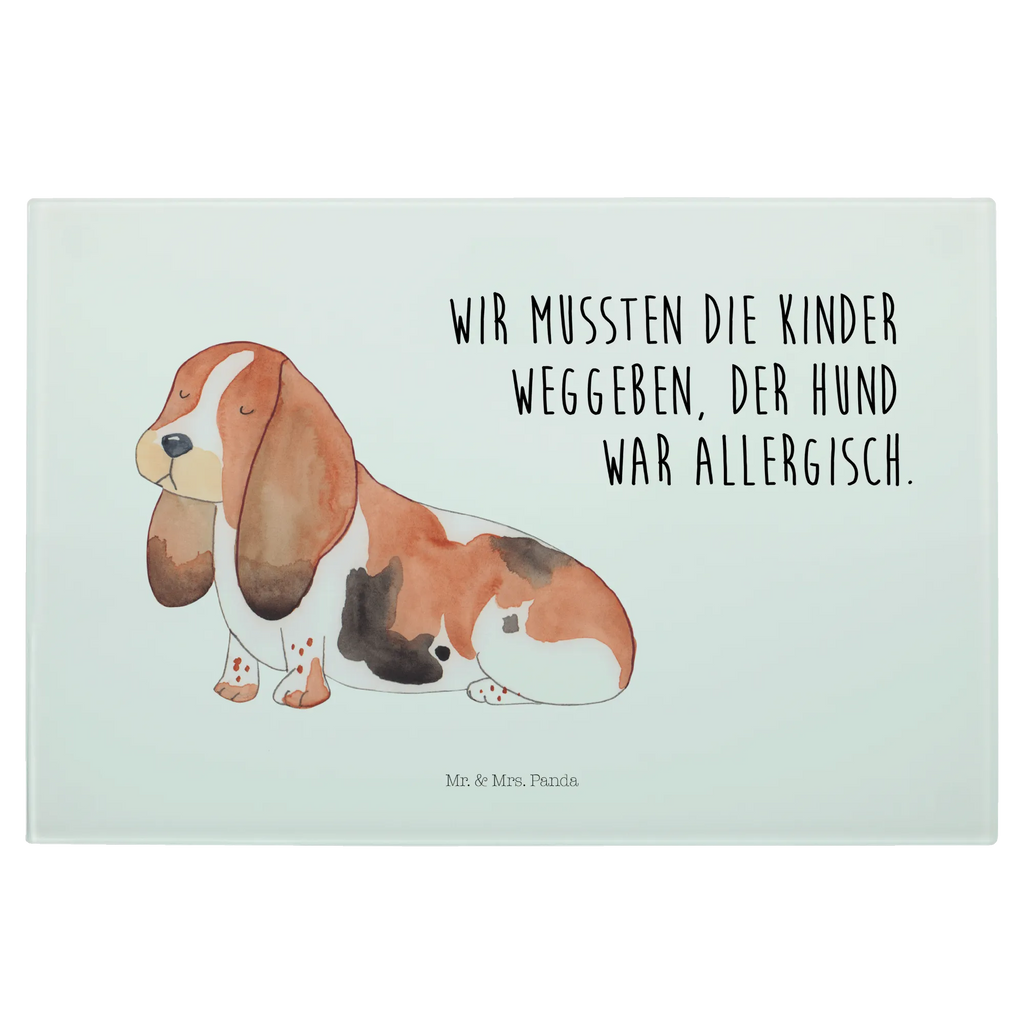 Glasschneidebrett Hund Basset Hound Glasschneidebrett, Schneidebrett, Hund, Hundemotiv, Haustier, Hunderasse, Tierliebhaber, Hundebesitzer, Sprüche, Basset Hound, Basset, Hundeliebe, kinderlos