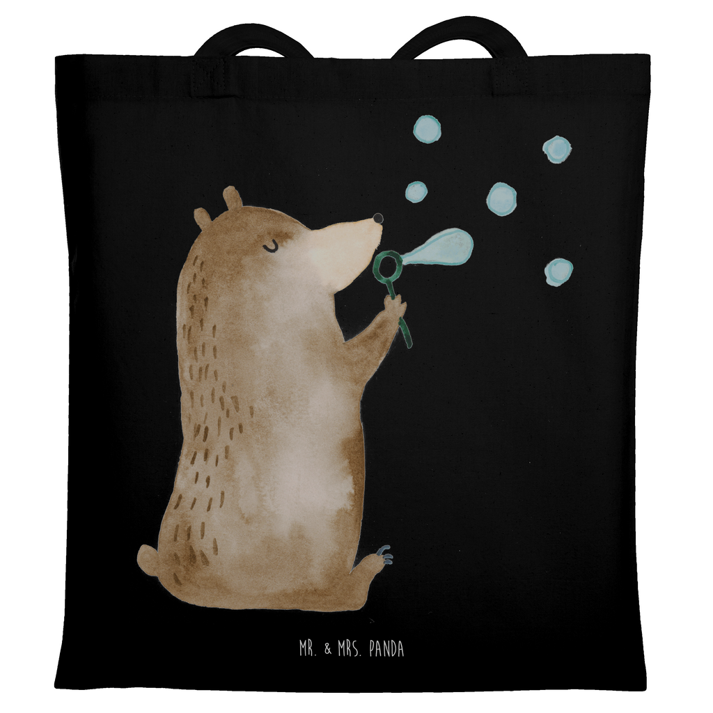 Tragetasche Bär Seifenblasen Beuteltasche, Beutel, Einkaufstasche, Jutebeutel, Stoffbeutel, Tasche, Shopper, Umhängetasche, Strandtasche, Schultertasche, Stofftasche, Tragetasche, Badetasche, Jutetasche, Einkaufstüte, Laptoptasche, Bär, Teddy, Teddybär, Seifenblasen Bär Lustig Sein Glücklich Traurig Happy