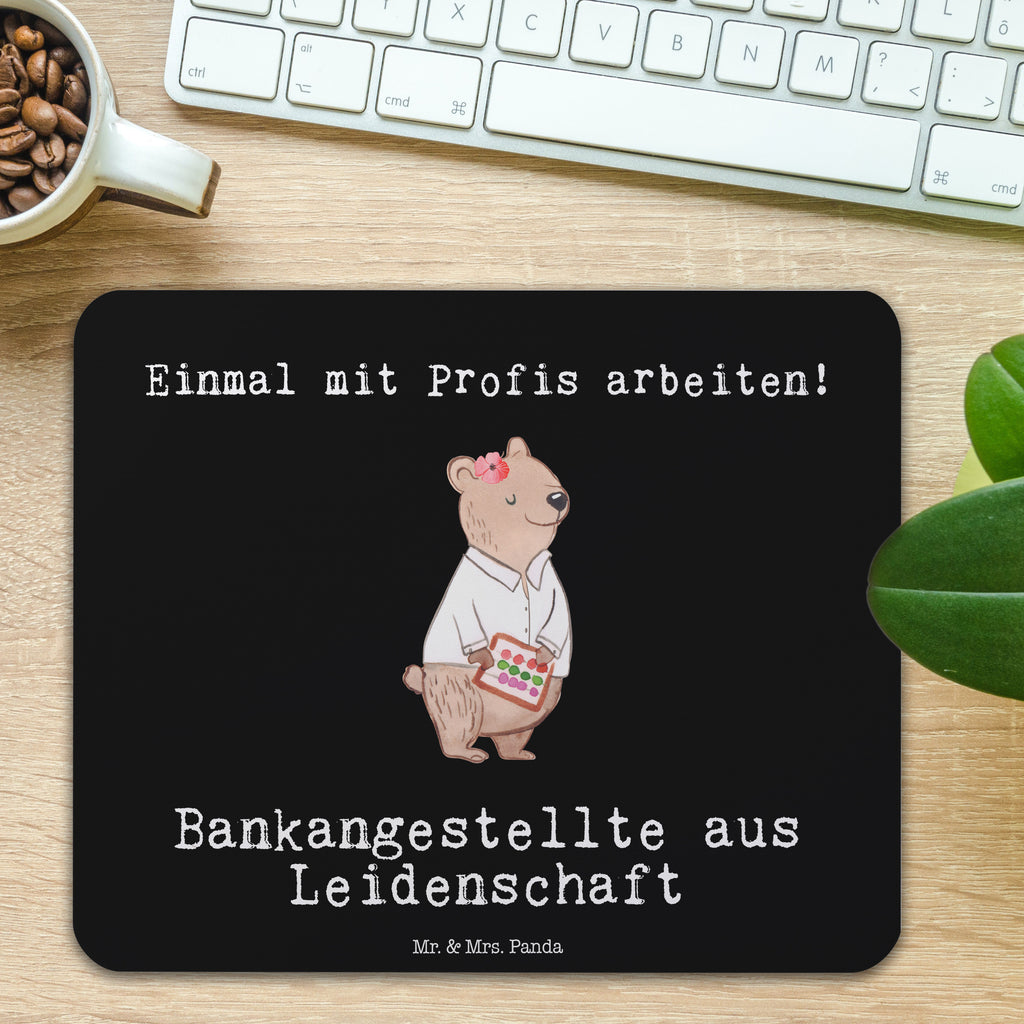 Mauspad Bankangestellte aus Leidenschaft Mousepad, Computer zubehör, Büroausstattung, PC Zubehör, Arbeitszimmer, Mauspad, Einzigartiges Mauspad, Designer Mauspad, Mausunterlage, Mauspad Büro, Beruf, Ausbildung, Jubiläum, Abschied, Rente, Kollege, Kollegin, Geschenk, Schenken, Arbeitskollege, Mitarbeiter, Firma, Danke, Dankeschön, Bankangestellte, Bankfachfrau, Bänkerin, Bankberaterin