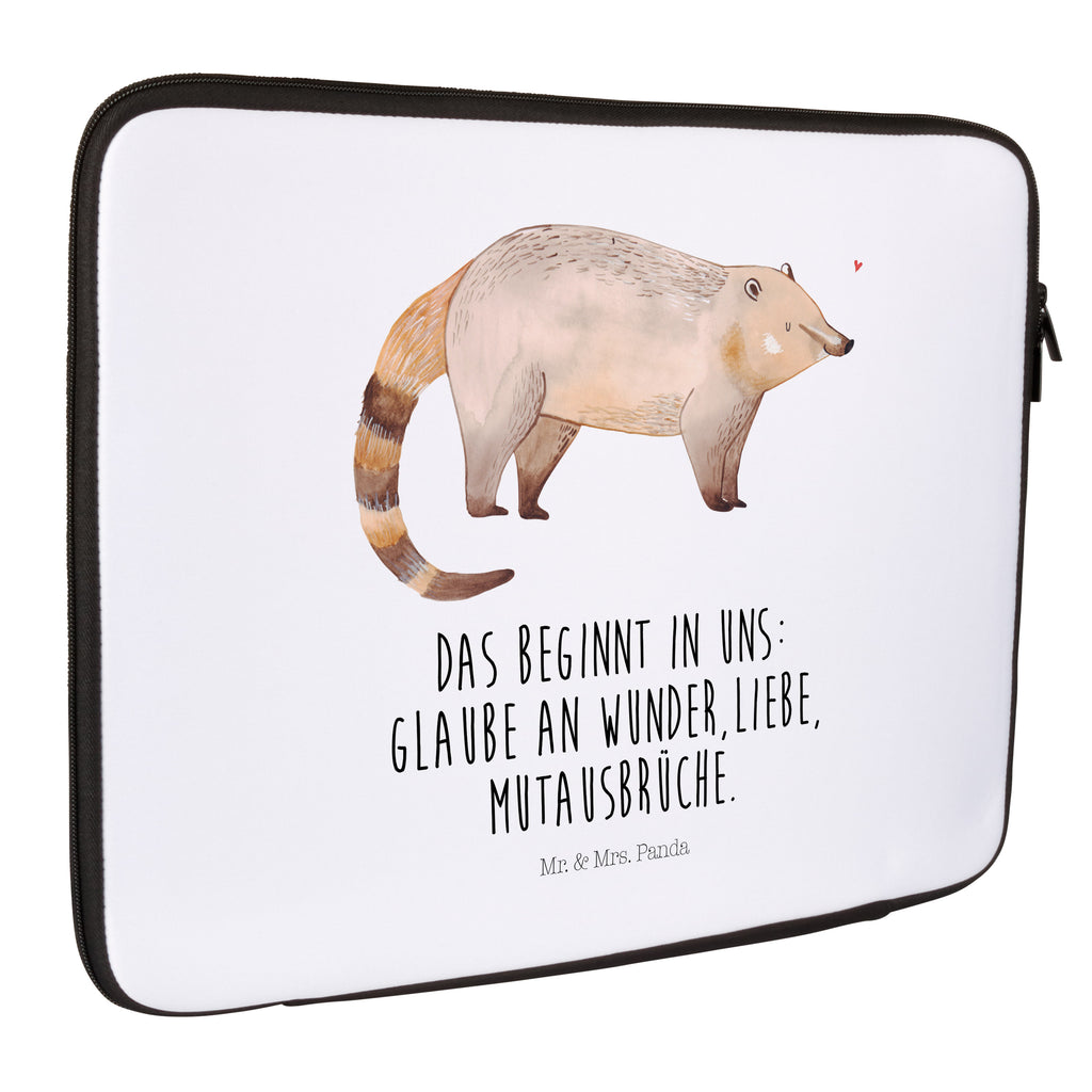 Notebook Tasche Nasenbär Notebook Tasche, Laptop, Computertasche, Tasche, Notebook-Tasche, Notebook-Reisehülle, Notebook Schutz, Tiermotive, Gute Laune, lustige Sprüche, Tiere, Nasenbär, Nasenbären, Rüsselbär, Bär