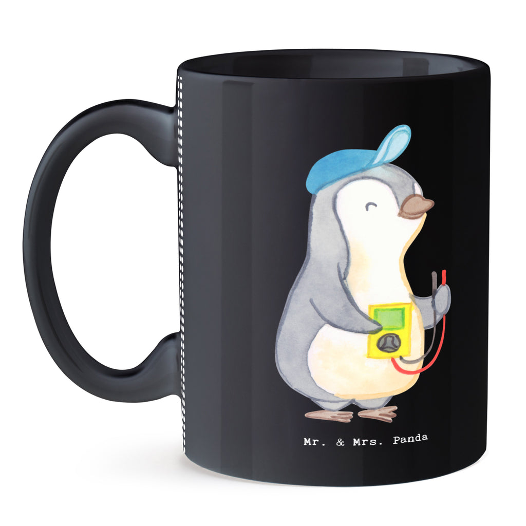 Tasse Elektriker mit Herz Tasse, Kaffeetasse, Teetasse, Becher, Kaffeebecher, Teebecher, Keramiktasse, Porzellantasse, Büro Tasse, Geschenk Tasse, Tasse Sprüche, Tasse Motive, Kaffeetassen, Tasse bedrucken, Designer Tasse, Cappuccino Tassen, Schöne Teetassen, Beruf, Ausbildung, Jubiläum, Abschied, Rente, Kollege, Kollegin, Geschenk, Schenken, Arbeitskollege, Mitarbeiter, Firma, Danke, Dankeschön, Elektriker, Elektronmonteur, Elektrotechniker, Elektroinstallateur, Elektromeister, Gesellenprüfung