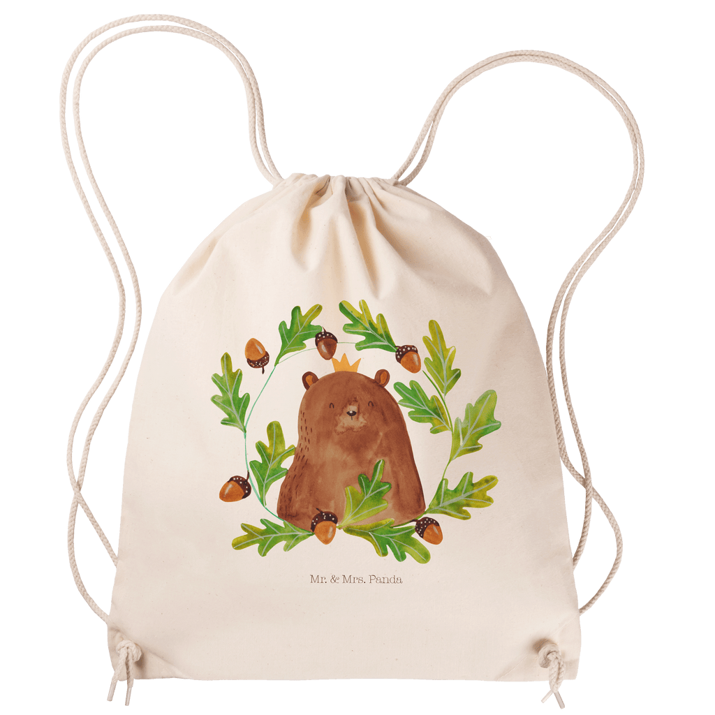 Sportbeutel Bär König Sportbeutel, Turnbeutel, Beutel, Sporttasche, Tasche, Stoffbeutel, Sportbeutel Kinder, Gymsack, Beutel Rucksack, Kleine Sporttasche, Sportzubehör, Turnbeutel Baumwolle, Bär, Teddy, Teddybär, Papa, Papa Bär, bester Vater, bester Papa, weltbester Papa, Vatertag, Vater, Dad, Daddy, Papi