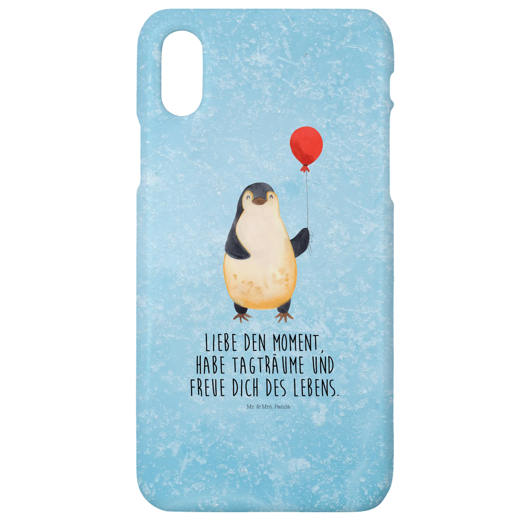 Handyhülle Pinguin Luftballon Handyhülle, Handycover, Cover, Handy, Hülle, Iphone 10, Iphone X, Pinguin, Pinguine, Luftballon, Tagträume, Lebenslust, Geschenk Freundin, Geschenkidee, beste Freundin, Motivation, Neustart, neues Leben, Liebe, Glück