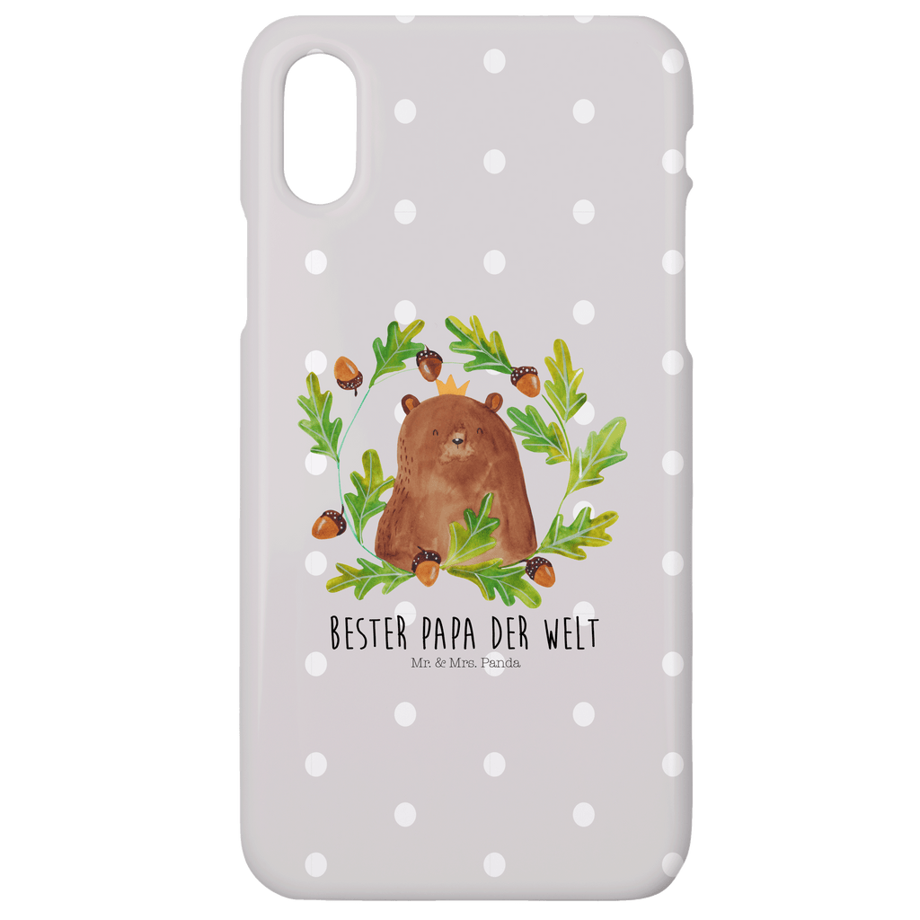 Handyhülle Bär König Handyhülle, Handycover, Cover, Handy, Hülle, Iphone 10, Iphone X, Bär, Teddy, Teddybär, Papa, Papa Bär, bester Vater, bester Papa, weltbester Papa, Vatertag, Vater, Dad, Daddy, Papi