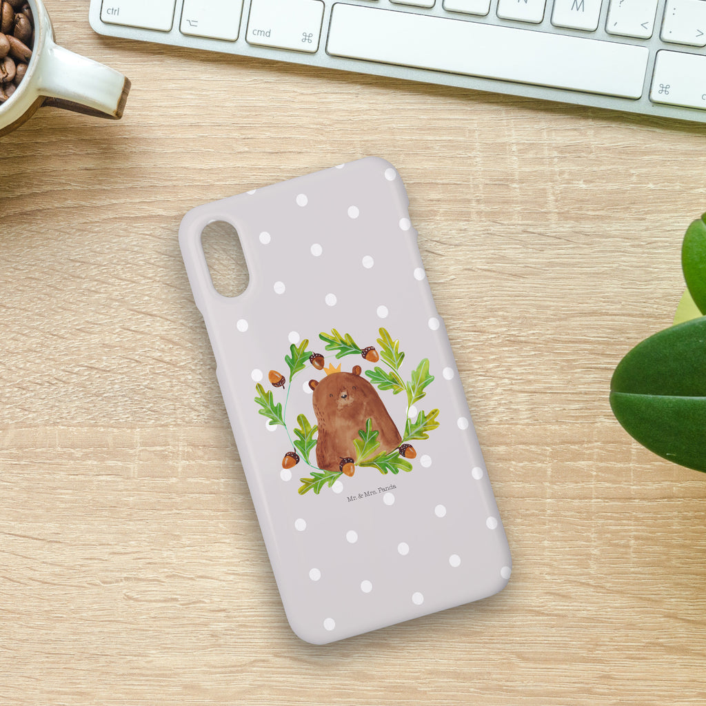 Handyhülle Bär König Handyhülle, Handycover, Cover, Handy, Hülle, Iphone 10, Iphone X, Bär, Teddy, Teddybär, Papa, Papa Bär, bester Vater, bester Papa, weltbester Papa, Vatertag, Vater, Dad, Daddy, Papi