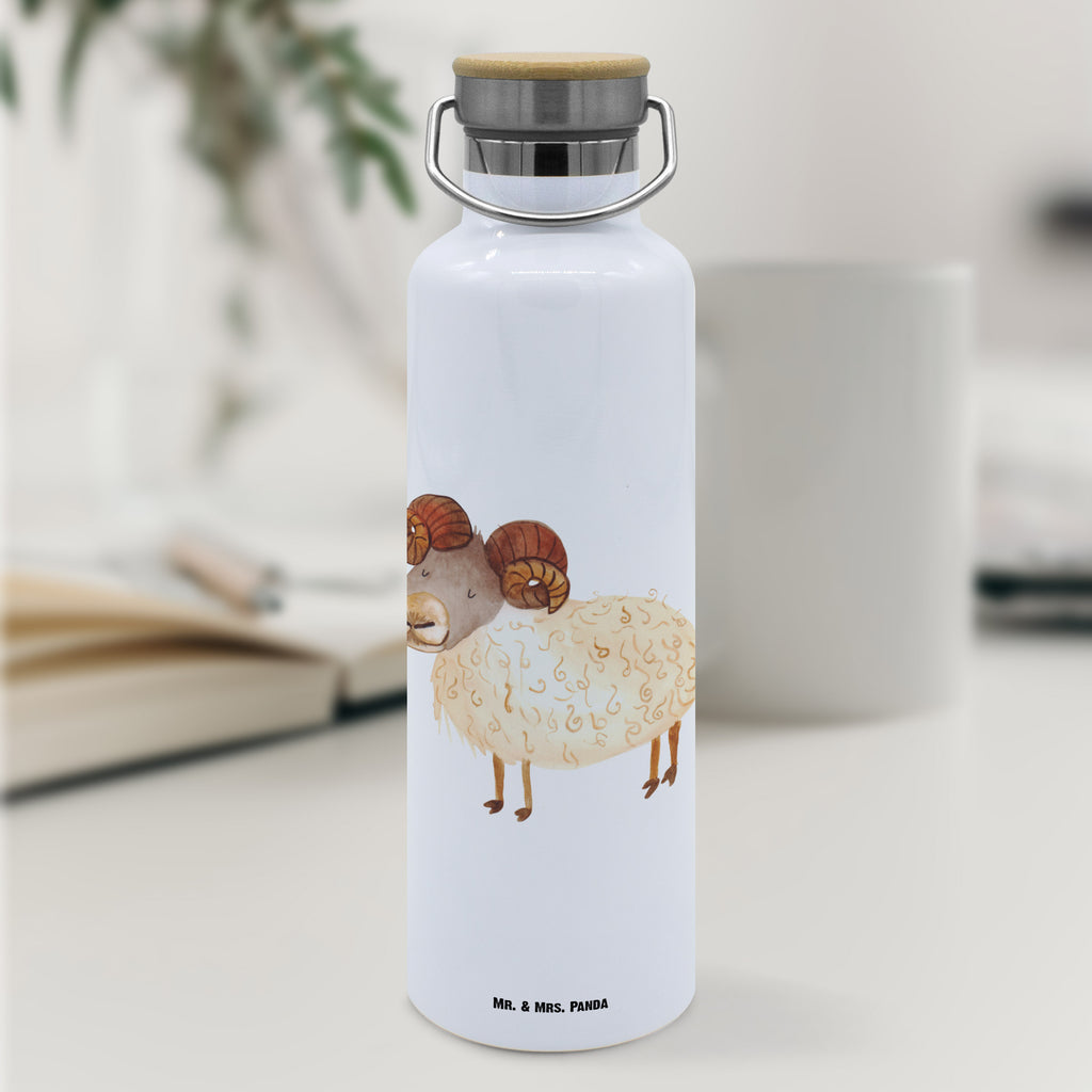 Trinkflasche Sternzeichen Widder Thermosflasche, Isolierflasche, Edelstahl, Trinkflasche, isoliert, Wamrhaltefunktion, Sportflasche, Flasche zum Sport, Sportlerflasche, Tierkreiszeichen, Sternzeichen, Horoskop, Astrologie, Aszendent, Widder Geschenk, Widder Sternzeichen, Geschenk März, Geschenk April, Geburtstag März, Geburtstag April, Bock, Schafbock