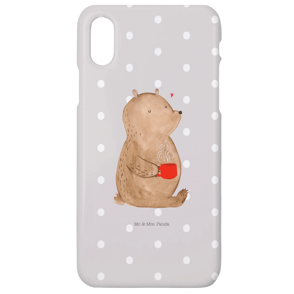 Handyhülle Bär Kaffee Handyhülle, Handycover, Cover, Handy, Hülle, Iphone 10, Iphone X, Bär, Teddy, Teddybär, Kaffee, Coffee, Bären, guten Morgen, Morgenroutine, Welt erobern, Welt retten, Motivation