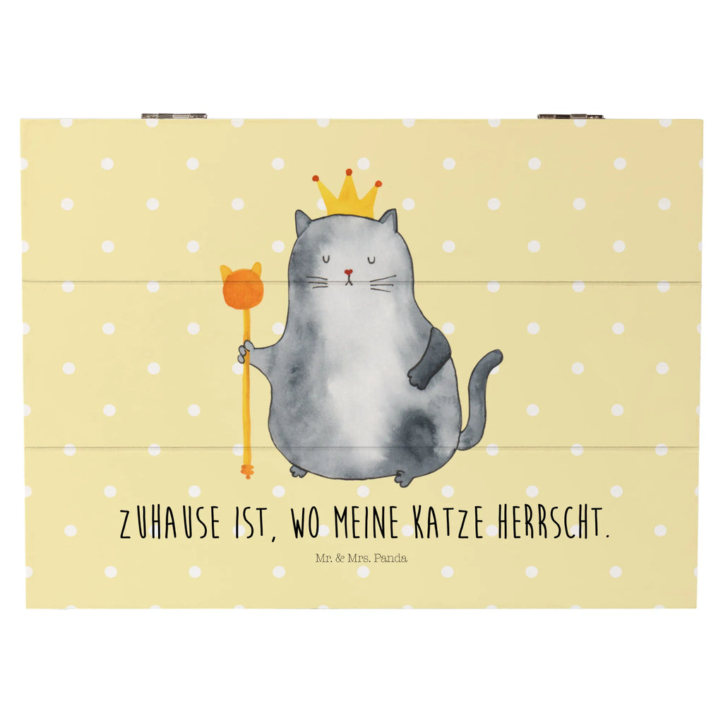 Holzkiste Katze König Holzkiste, Kiste, Schatzkiste, Truhe, Schatulle, XXL, Erinnerungsbox, Erinnerungskiste, Dekokiste, Aufbewahrungsbox, Geschenkbox, Geschenkdose, Katze, Katzenmotiv, Katzenfan, Katzendeko, Katzenfreund, Katzenliebhaber, Katzenprodukte, Katzenartikel, Katzenaccessoires, Katzensouvenirs, Katzenliebhaberprodukte, Katzenmotive, Katzen, Kater, Mietze, Cat, Cats, Katzenhalter, Katzenbesitzerin, Haustier, König, Königin, Queen, Familie, Mietzhaus, Wohnung, erste eigenen Wohnung, Umzug, Einzug