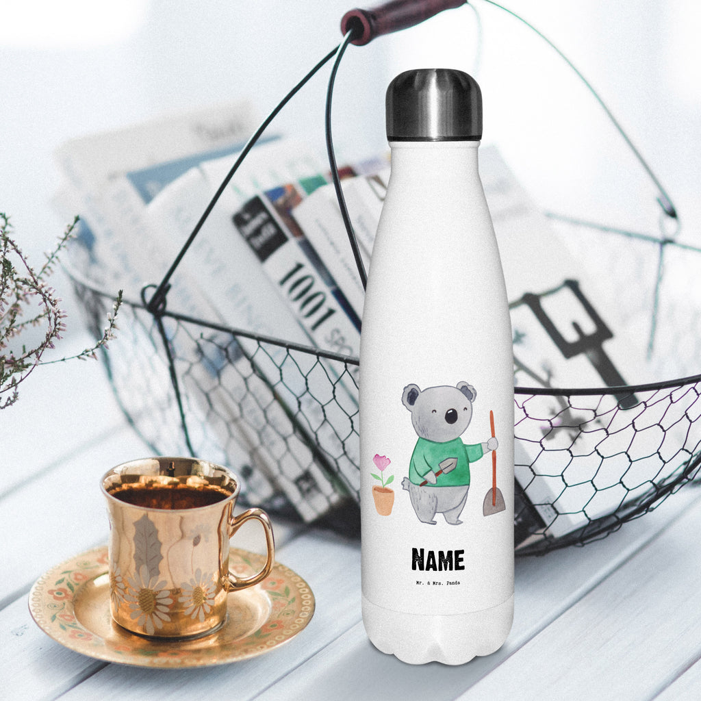 Personalisierte Thermosflasche Gärtner mit Herz Personalisierte Isolierflasche, Personalisierte Thermoflasche, Personalisierte Trinkflasche, Trinkflasche Mit Namen, Wunschname, Bedrucken, Namensflasche, Beruf, Ausbildung, Jubiläum, Abschied, Rente, Kollege, Kollegin, Geschenk, Schenken, Arbeitskollege, Mitarbeiter, Firma, Danke, Dankeschön, Gärtner, Gartenplaner, Gärtnerei, Gartenbau, Hobbygärtner, Garten- und Landschaftsbauer