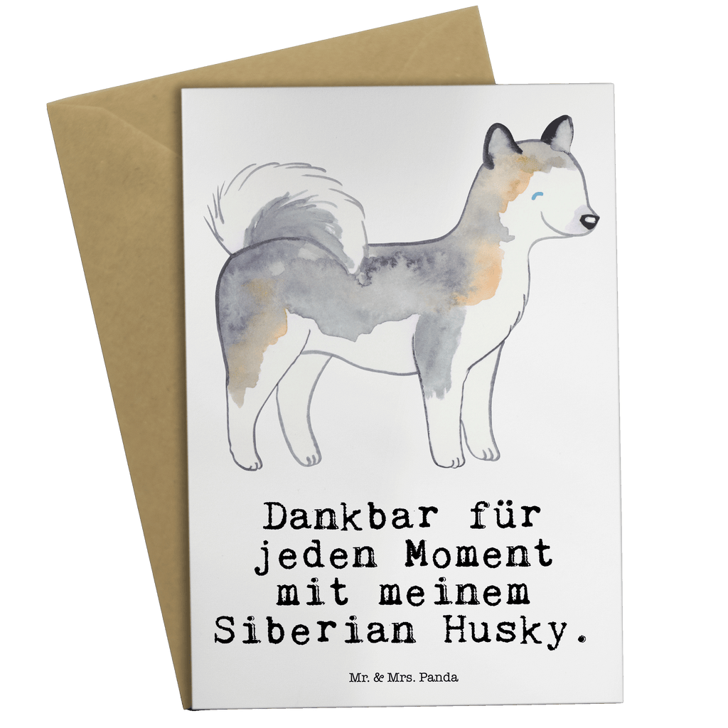 Grußkarte Siberian Husky Moment Grußkarte, Klappkarte, Einladungskarte, Glückwunschkarte, Hochzeitskarte, Geburtstagskarte, Karte, Ansichtskarten, Hund, Hunderasse, Rassehund, Hundebesitzer, Geschenk, Tierfreund, Schenken, Welpe, Siberian Husky