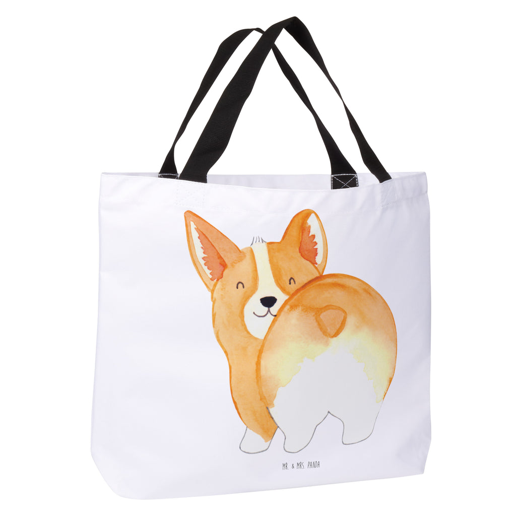 Shopper Corgie Po Beutel, Einkaufstasche, Tasche, Strandtasche, Einkaufsbeutel, Shopper, Schultasche, Freizeittasche, Tragebeutel, Schulbeutel, Alltagstasche, Hund, Hundemotiv, Haustier, Hunderasse, Tierliebhaber, Hundebesitzer, Sprüche, Corgie, Hundeliebe, Motivation, Selbstliebe, Spruch