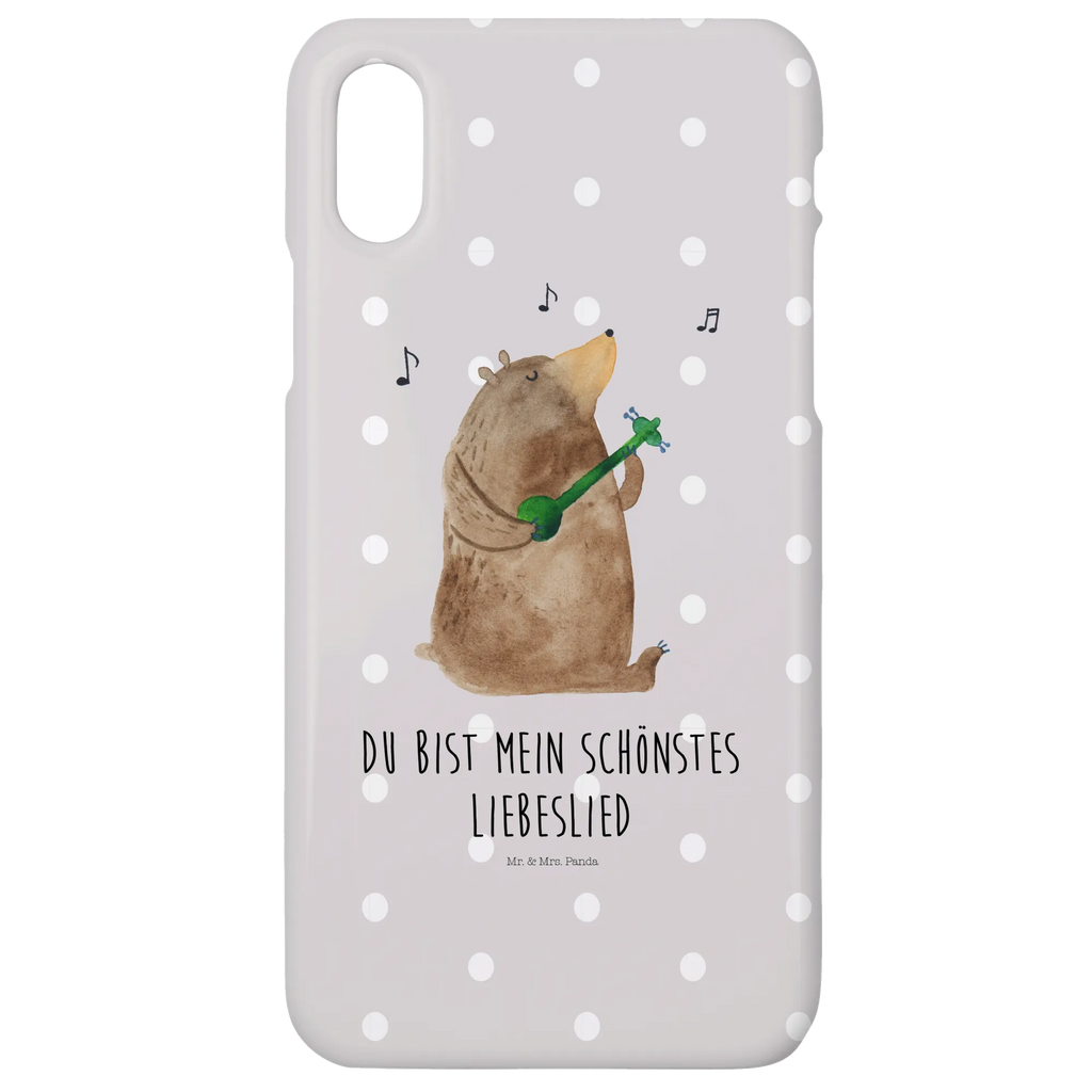 Handyhülle Bär Lied Handyhülle, Handycover, Cover, Handy, Hülle, Iphone 10, Iphone X, Bär, Teddy, Teddybär, Bärchen, Bear, Liebeslied, Lied, Song, Valentinstag, Valentine, Geschenk, Partner, Liebe, Freundin, Frau, Herz, Spruch