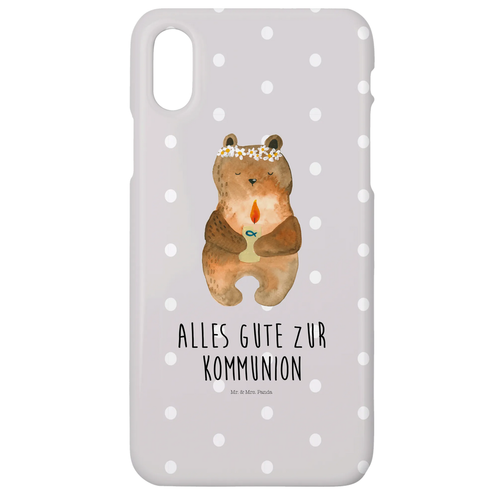 Handyhülle Bär Kommunion Handyhülle, Handycover, Cover, Handy, Hülle, Iphone 10, Iphone X, Bär, Teddy, Teddybär, Kommunion, Gottes Segen, Taufkerze, katholisch