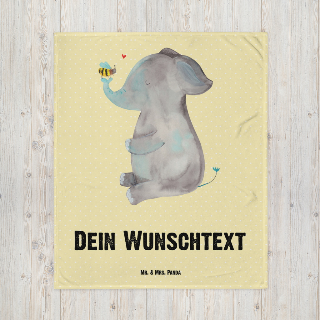 Personalisierte Decke Elefant & Biene Personalisierte Decke, Decke mit Namen, Kuscheldecke mit Namen, Decke bedrucken, Kuscheldecke bedrucken, Tiermotive, Gute Laune, lustige Sprüche, Tiere, Elefant, Biene, Liebe, Liebesbeweis, Jahrestag, Liebesgeschenk, Heiratsantrag, Hochzeitsgeschenk, Liebesspruch