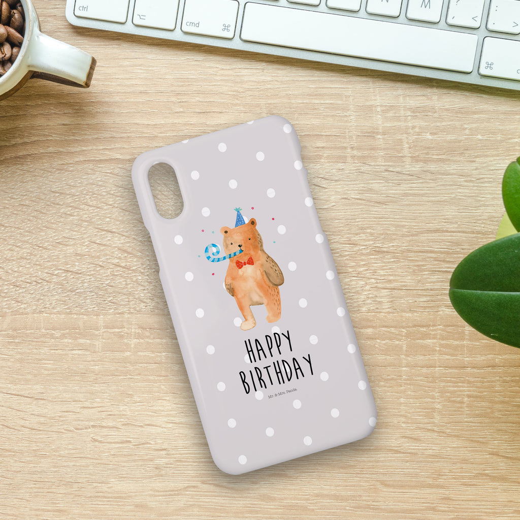 Handyhülle Bär Geburtstag Handyhülle, Handycover, Cover, Handy, Hülle, Iphone 10, Iphone X, Bär, Teddy, Teddybär, Happy Birthday, Alles Gute, Glückwunsch, Geburtstag