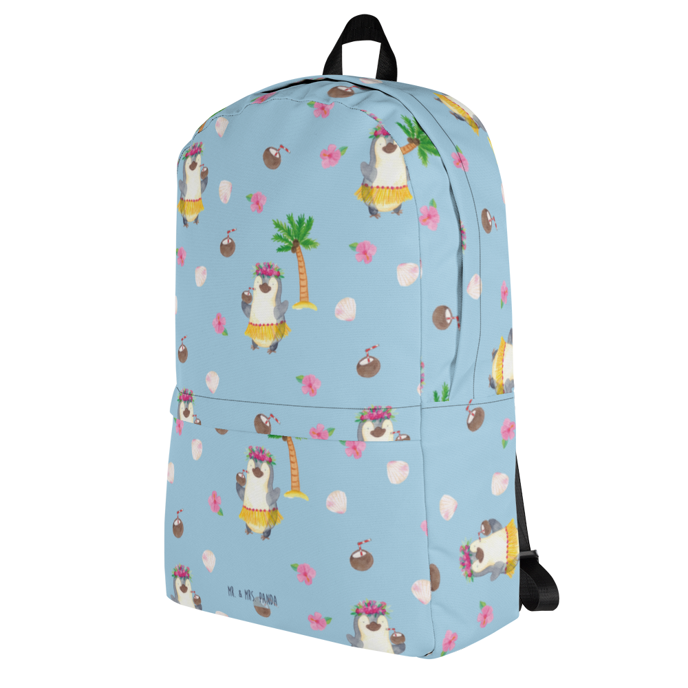 Rucksack Pinguin Kokosnuss Muster Rucksack, Laptoprucksack, Notebookrucksack, Schulrucksack für Laptop, Arbeitsrucksack für Laptop, Reiserucksack für Laptop, Rucksack für Alltag, Rucksack für Schule, Rucksack für Uni, Rucksack für Notebook, Rucksack für Computer, wetterfester Rucksack, regenfester Rucksack, strapazierfähiger Rucksack, Pinguin, Aloha, Hawaii, Urlaub, Kokosnuss, Pinguine