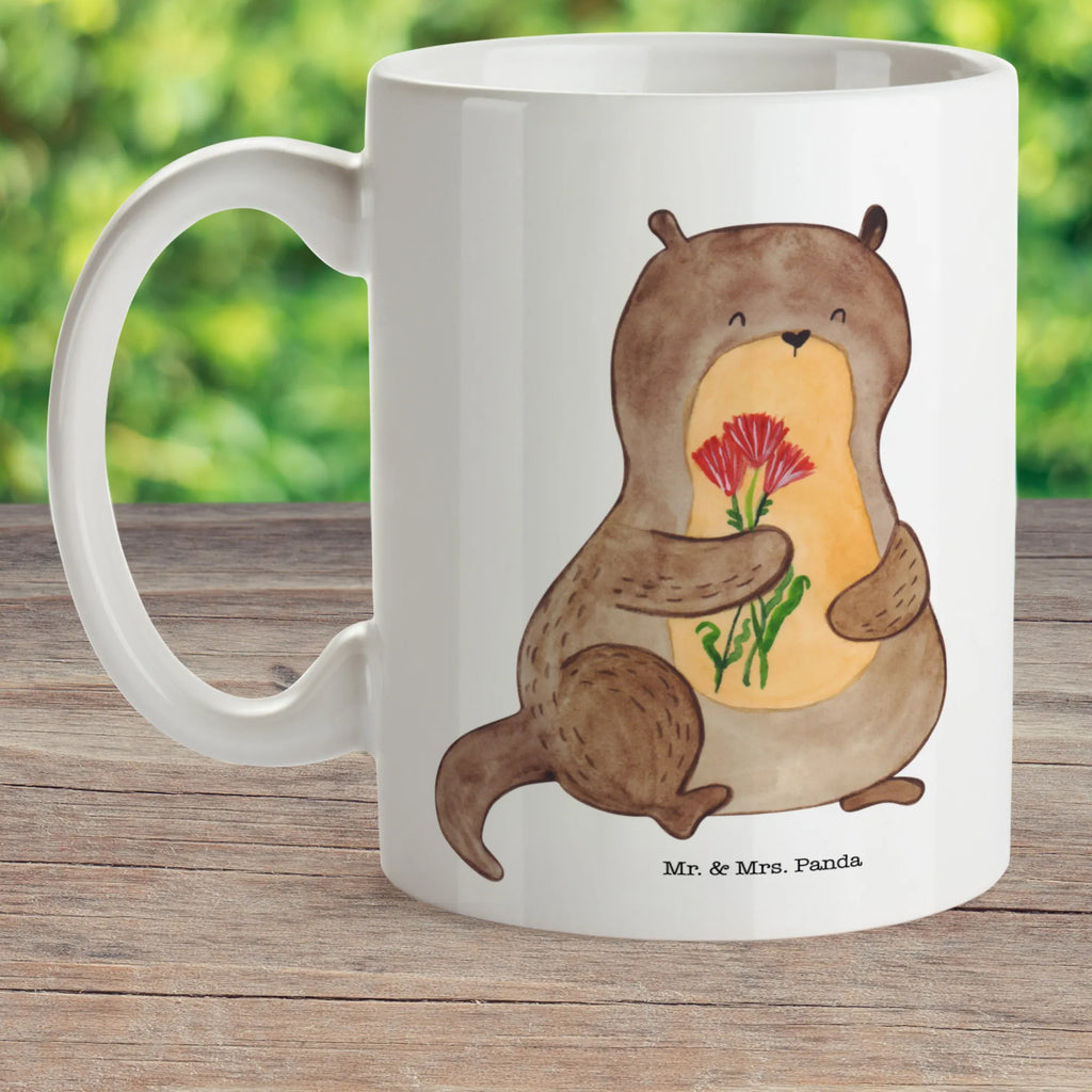 Kindertasse Otter Blumenstrauß Kindertasse, Kinder Tasse, Kunststoff Tasse, Kindergarten Tasse, Trinkbecher, Camping Becher, Kaffeetasse, Kunststoffbecher, Kindergartenbecher, Outdoorgeschirr, Kunststoffgeschirr, Reisebecher, Reisetasse, Kinderbecher, Bruchfeste Tasse, Bruchsichere Tasse, Plastik Tasse, Plastiktasse, Otter, Fischotter, Seeotter, Otter Seeotter See Otter