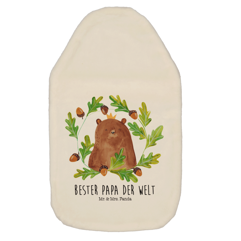 Wärmflasche Bär König Wärmekissen, Kinderwärmflasche, Körnerkissen, Wärmflaschenbezug, Wärmflasche mit Bezug, Wärmflasche, Bettflasche, Kleine Wärmflasche, Bär, Teddy, Teddybär, Papa, Papa Bär, bester Vater, bester Papa, weltbester Papa, Vatertag, Vater, Dad, Daddy, Papi