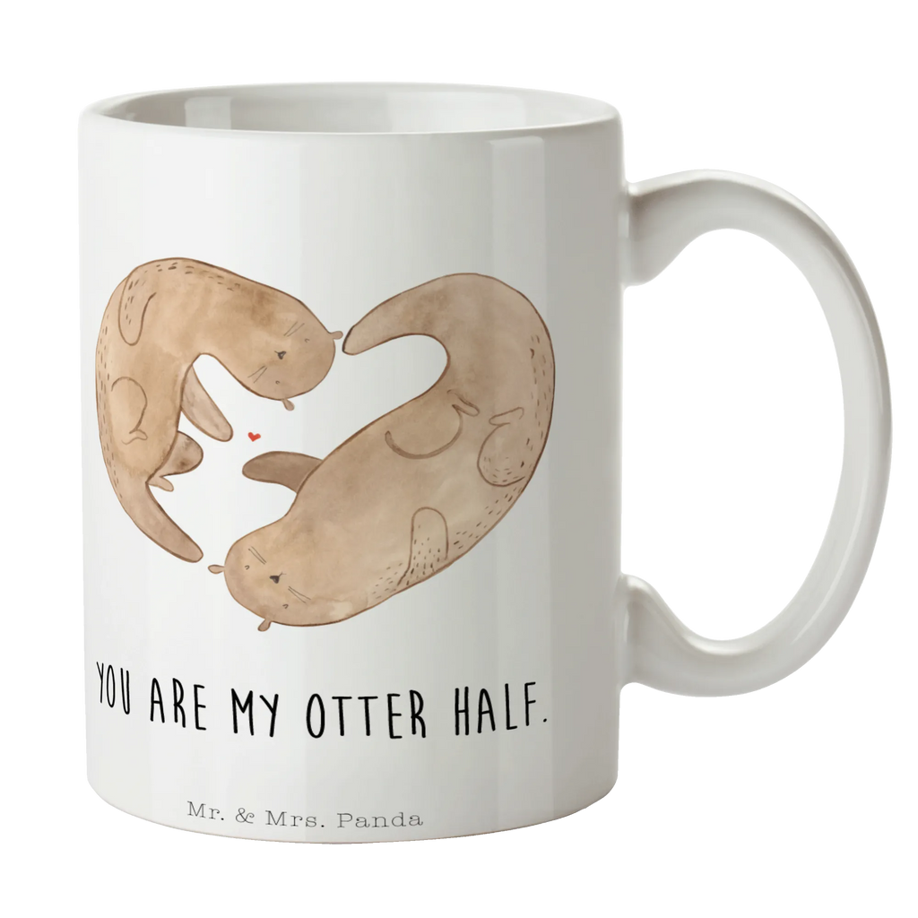 Tasse Otter Herz Tasse, Kaffeetasse, Teetasse, Becher, Kaffeebecher, Teebecher, Keramiktasse, Porzellantasse, Büro Tasse, Geschenk Tasse, Tasse Sprüche, Tasse Motive, Kaffeetassen, Tasse bedrucken, Designer Tasse, Cappuccino Tassen, Schöne Teetassen, Otter, Fischotter, Seeotter, Liebe, Herz, Liebesbeweis, Liebesgeschenk, Bessere Hälfte, Love you, Jahrestag, Hochzeitstag, Verlobung, gemeinsames Leben