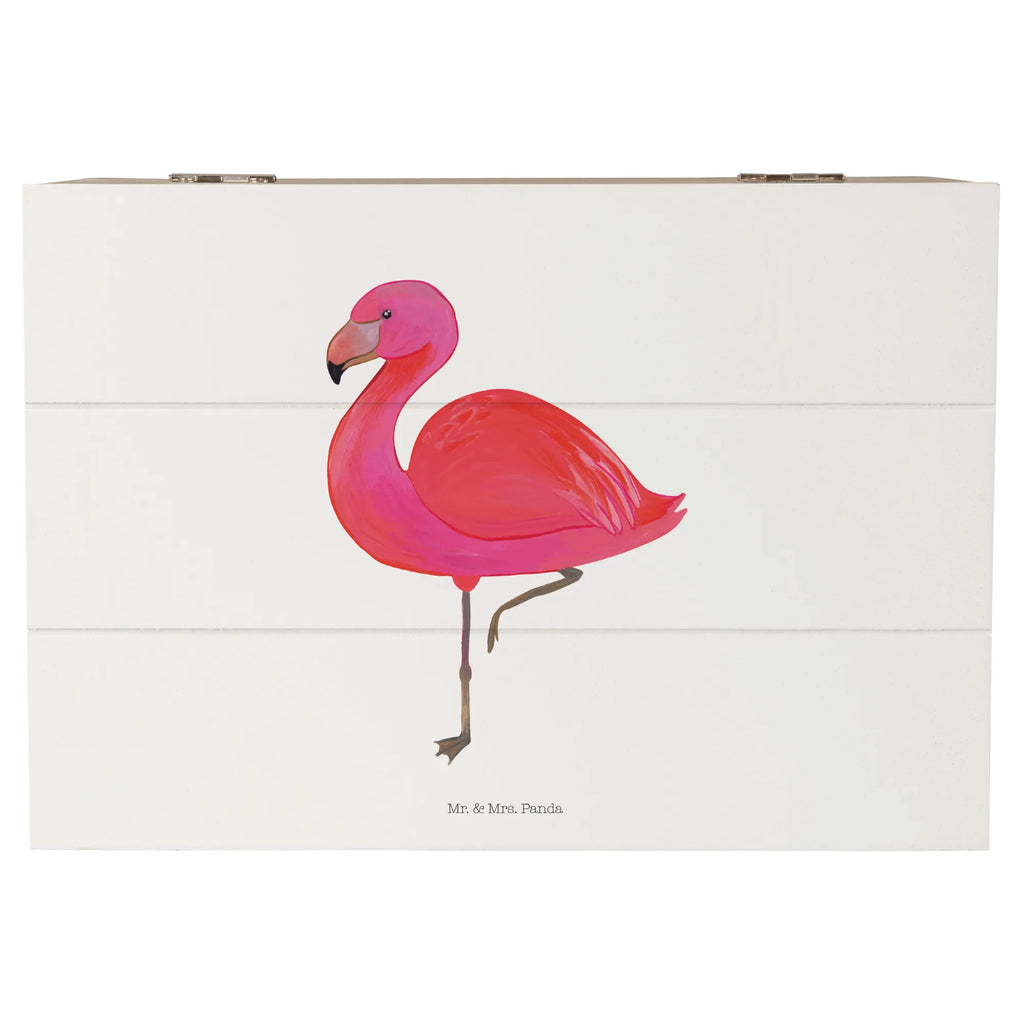 Holzkiste Flamingo Classic Holzkiste, Kiste, Schatzkiste, Truhe, Schatulle, XXL, Erinnerungsbox, Erinnerungskiste, Dekokiste, Aufbewahrungsbox, Geschenkbox, Geschenkdose, Flamingo, Einzigartig, Selbstliebe, Stolz, ich, für mich, Spruch, Freundin, Freundinnen, Außenseiter, Sohn, Tochter, Geschwister