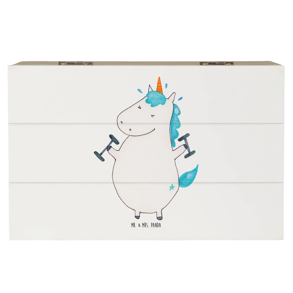 Holzkiste Einhorn Fitness Holzkiste, Kiste, Schatzkiste, Truhe, Schatulle, XXL, Erinnerungsbox, Erinnerungskiste, Dekokiste, Aufbewahrungsbox, Geschenkbox, Geschenkdose, Einhorn, Einhörner, Einhorn Deko, Pegasus, Unicorn, Gym, Fitness, Fitnessstudio, Diät, Abnehmen, Sport, Pumpen, Geräte, Sixpack