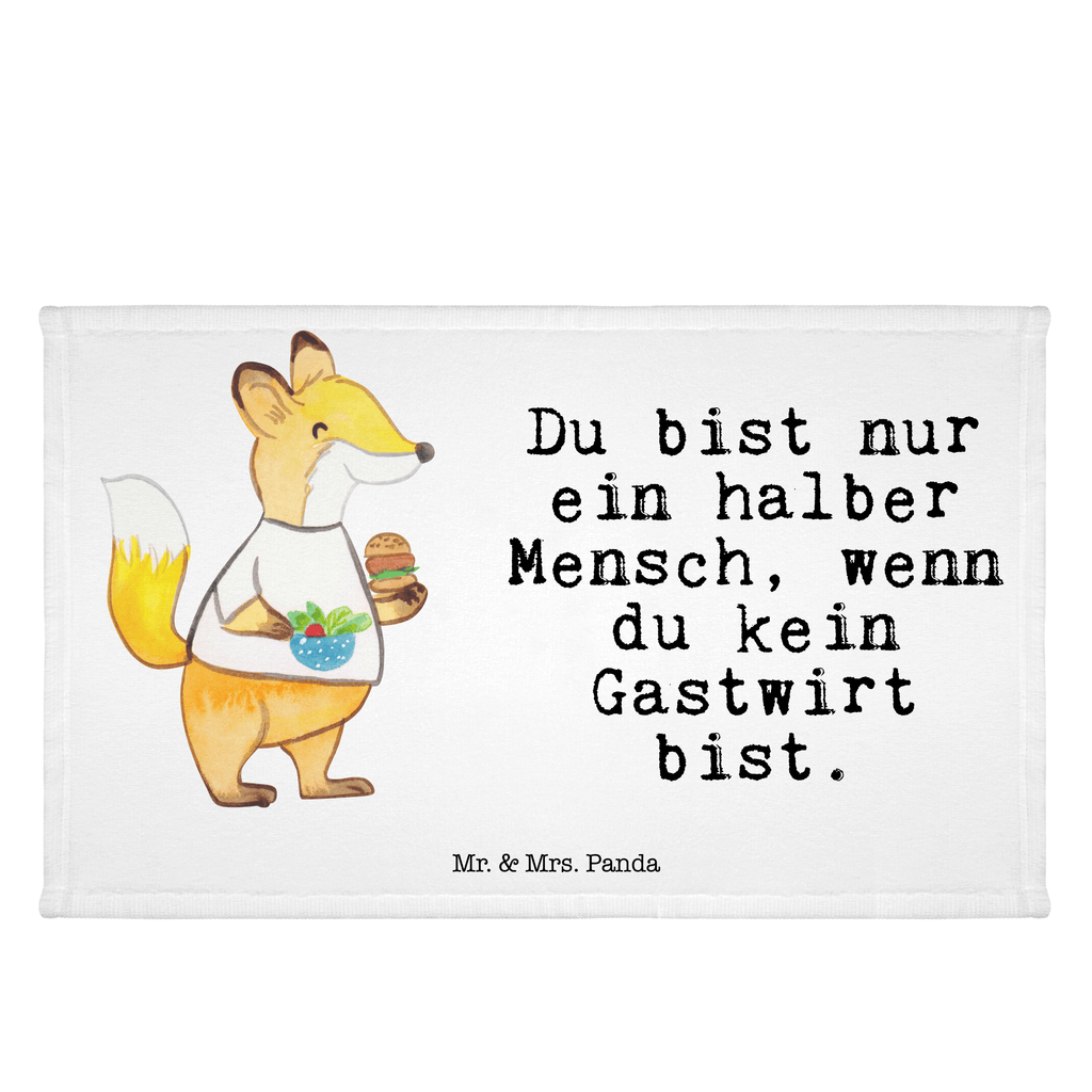 Handtuch Gastwirt mit Herz Gästetuch, Reisehandtuch, Sport Handtuch, Frottier, Kinder Handtuch, Beruf, Ausbildung, Jubiläum, Abschied, Rente, Kollege, Kollegin, Geschenk, Schenken, Arbeitskollege, Mitarbeiter, Firma, Danke, Dankeschön, Kneipenwirt, Gastwirt, Gaststätte, Kneipe, Eröffnung, Barkeeper, Bartender, Rum, Bar