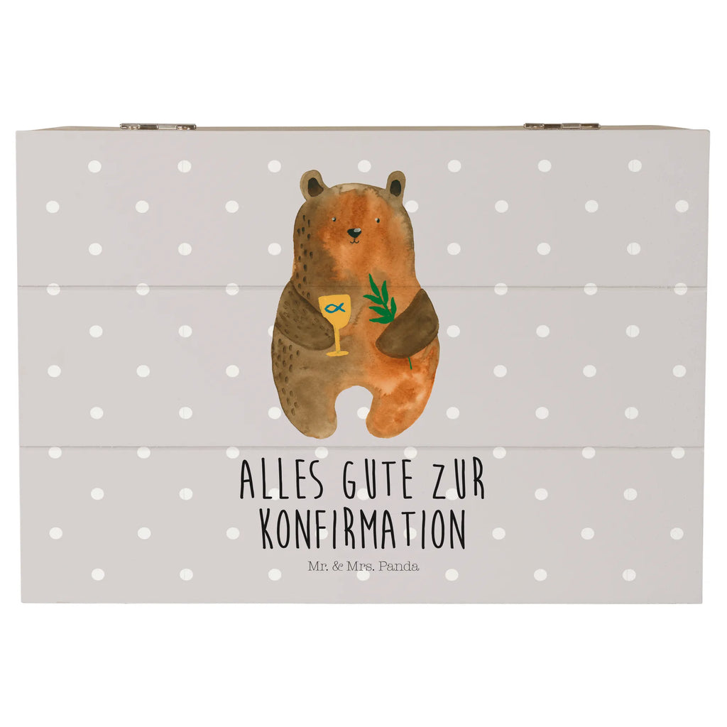 Holzkiste Bär Konfirmation Holzkiste, Kiste, Schatzkiste, Truhe, Schatulle, XXL, Erinnerungsbox, Erinnerungskiste, Dekokiste, Aufbewahrungsbox, Geschenkbox, Geschenkdose, Bär, Teddy, Teddybär, Konfirmation, Kirche, evangelisch, Gottesdienst