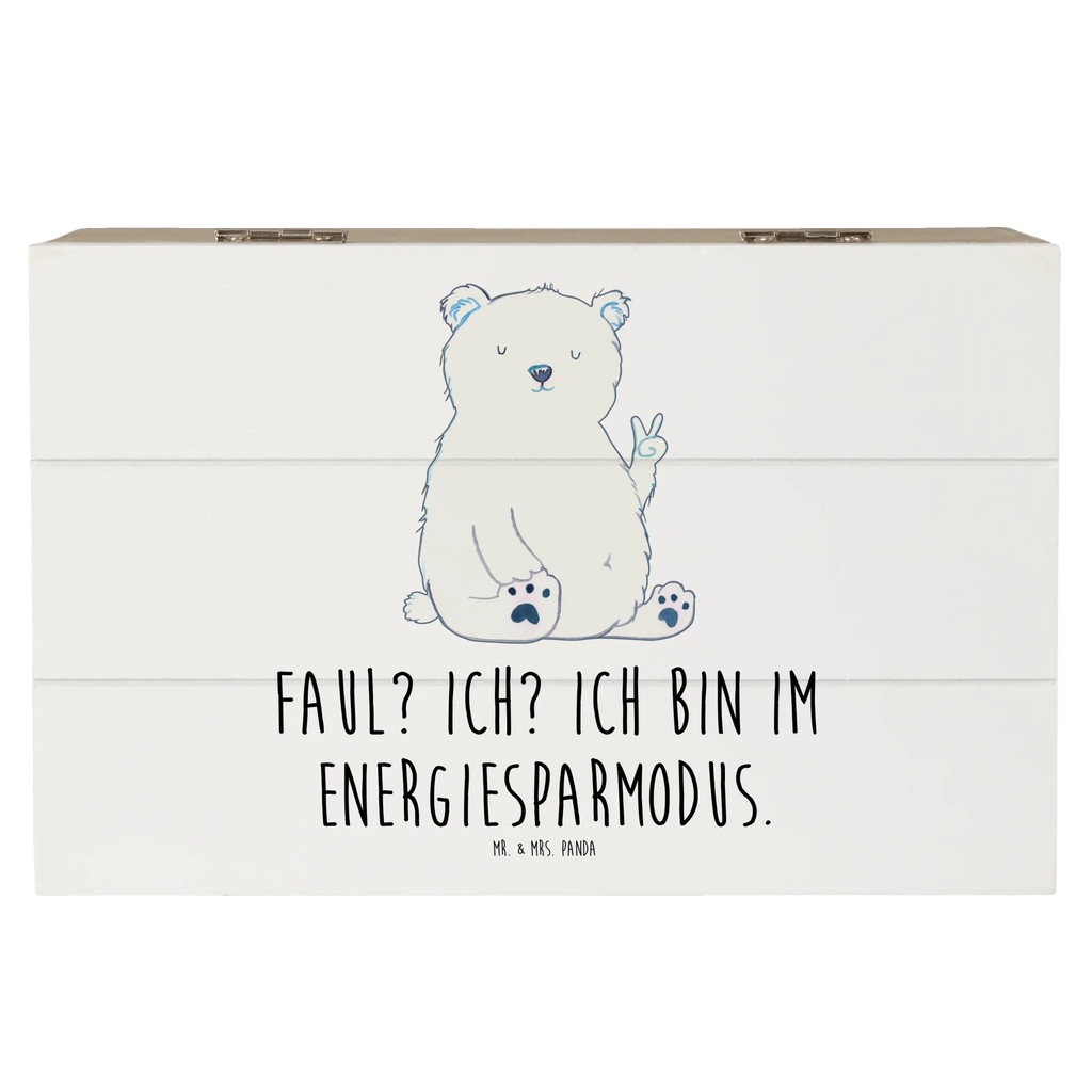 Holzkiste Eisbär Faul Holzkiste, Kiste, Schatzkiste, Truhe, Schatulle, XXL, Erinnerungsbox, Erinnerungskiste, Dekokiste, Aufbewahrungsbox, Geschenkbox, Geschenkdose, Bär, Teddy, Teddybär, Eisbär, Nordpol, Faul, Entspannen, Relaxen, Büro, Arbeit, Bürojob, Arbeitsplatz, Homeoffice