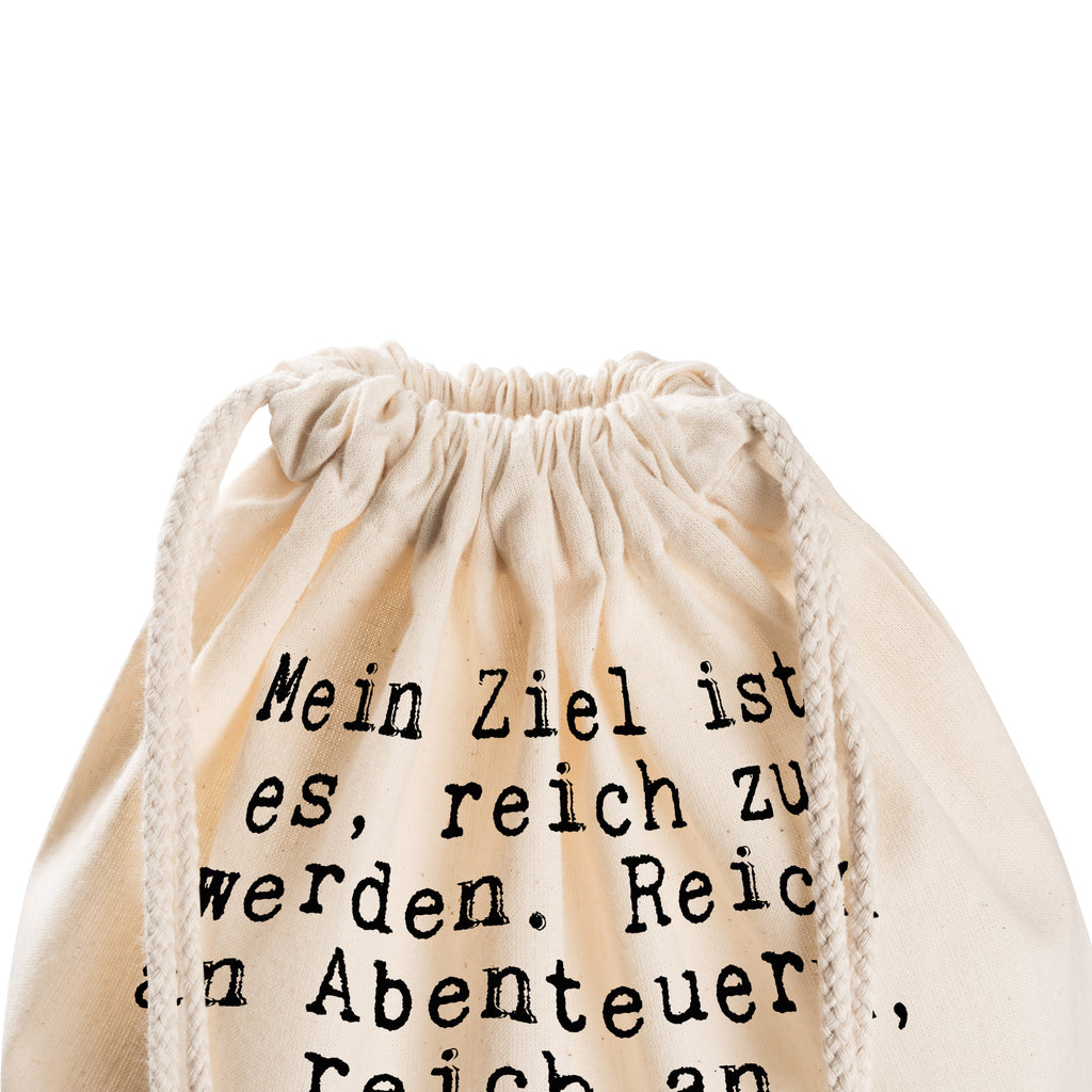 Sportbeutel Mein Ziel ist es,... Sportbeutel, Turnbeutel, Beutel, Sporttasche, Tasche, Stoffbeutel, Sportbeutel Kinder, Gymsack, Beutel Rucksack, Kleine Sporttasche, Sportzubehör, Turnbeutel Baumwolle, Spruch, Sprüche, lustige Sprüche, Weisheiten, Zitate, Spruch Geschenke, Spruch Sprüche Weisheiten Zitate Lustig Weisheit Worte