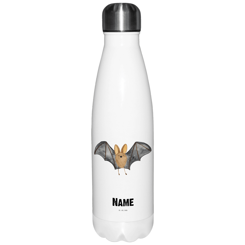 Personalisierte Thermosflasche Fledermaus Flügel Personalisierte Isolierflasche, Personalisierte Thermoflasche, Personalisierte Trinkflasche, Trinkflasche Mit Namen, Wunschname, Bedrucken, Namensflasche, Tiermotive, Gute Laune, lustige Sprüche, Tiere