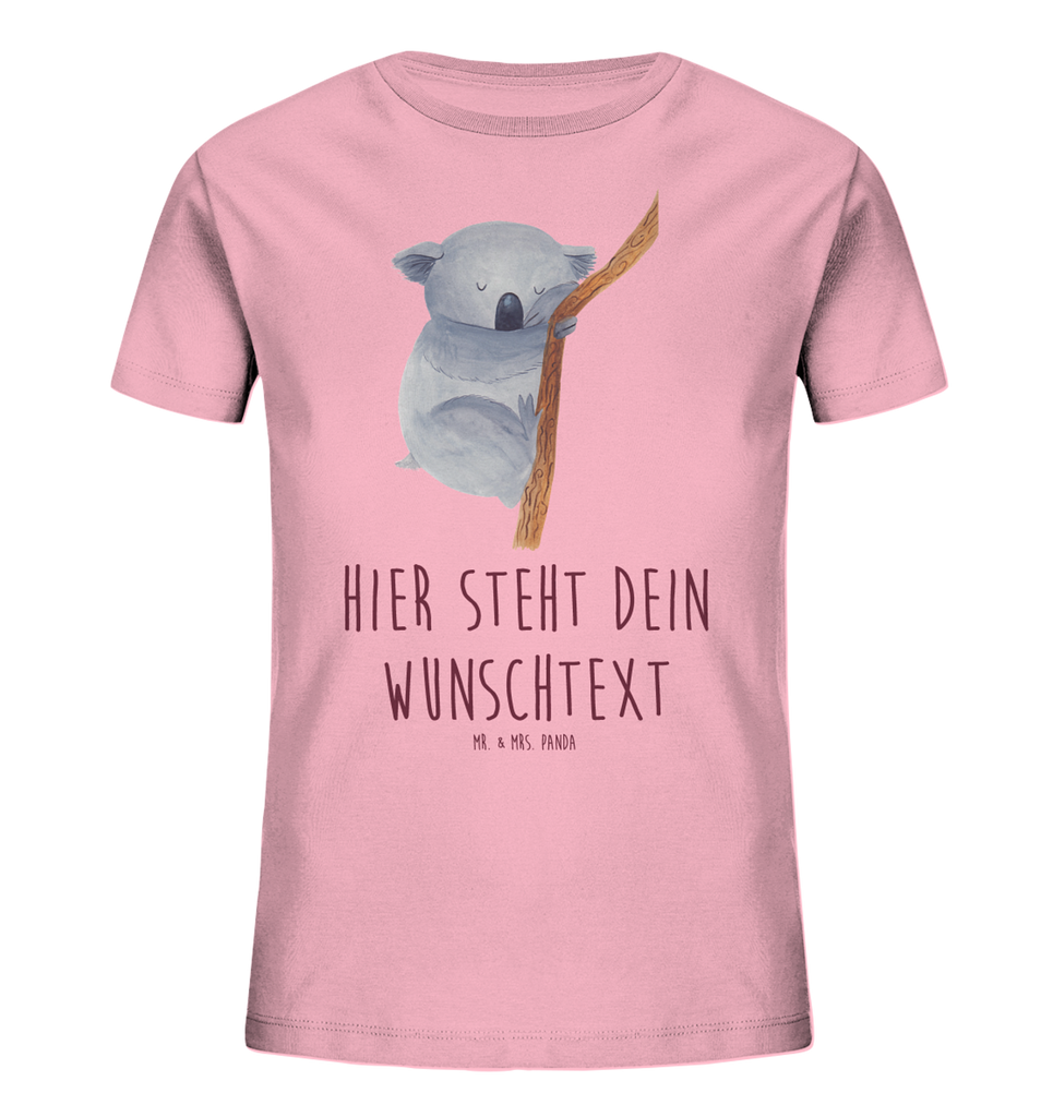 Personalisiertes Kinder T-Shirt Koalabär Personalisiertes Kinder T-Shirt, Tiermotive, Gute Laune, lustige Sprüche, Tiere, Koala, träumen, Traum, schlafen, Schlafzimmer, Traumland, Bär, Koalabär