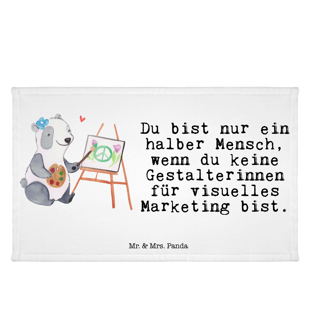 Handtuch Gestalterinnen für visuelles Marketing mit Herz Gästetuch, Reisehandtuch, Sport Handtuch, Frottier, Kinder Handtuch, Beruf, Ausbildung, Jubiläum, Abschied, Rente, Kollege, Kollegin, Geschenk, Schenken, Arbeitskollege, Mitarbeiter, Firma, Danke, Dankeschön