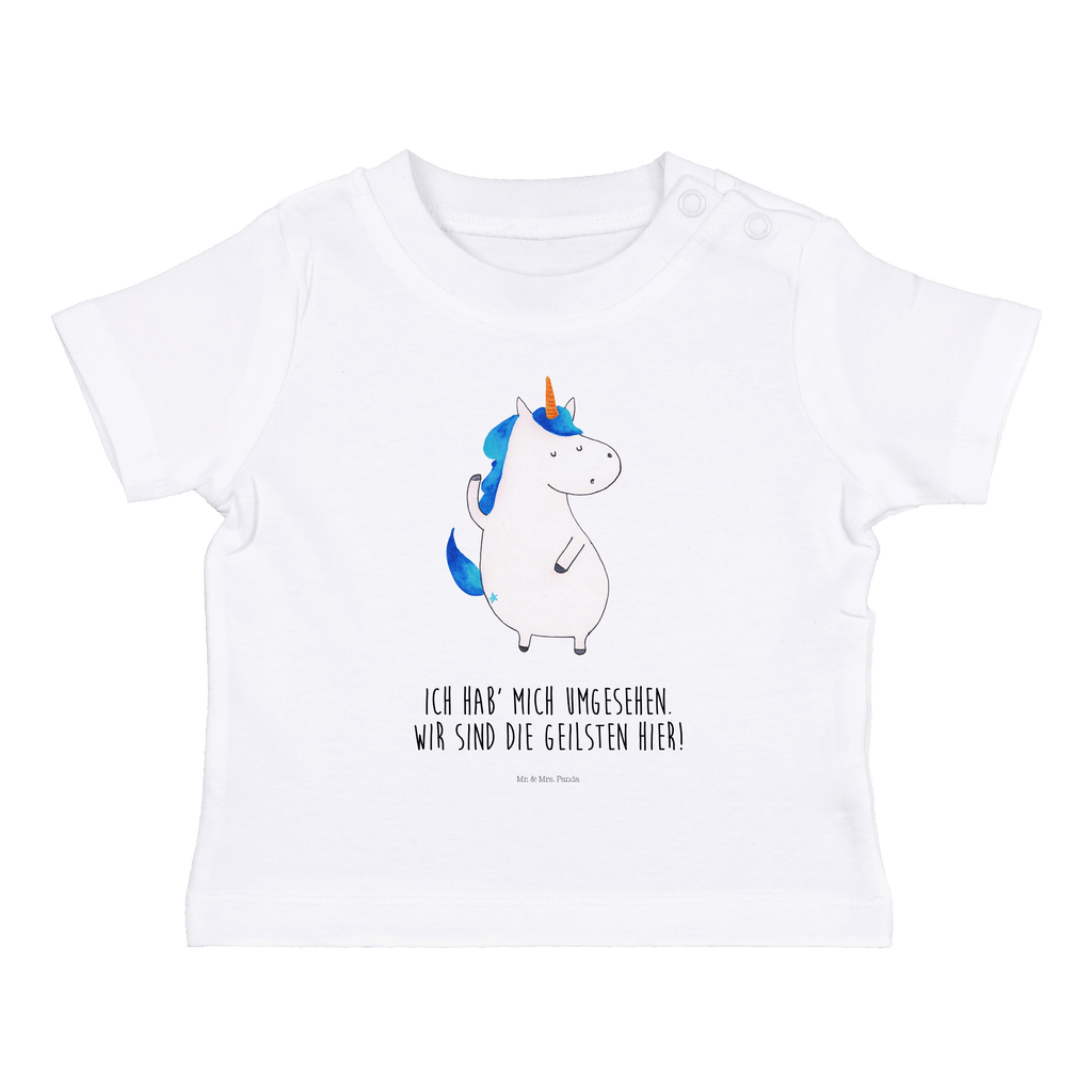 Organic Baby Shirt Einhorn Mann Baby T-Shirt, Jungen Baby T-Shirt, Mädchen Baby T-Shirt, Shirt, Einhorn, Einhörner, Einhorn Deko, Pegasus, Unicorn, cool, Mann, Freundin, Familie, bester Freund, BFF, Party, hübsch, beste