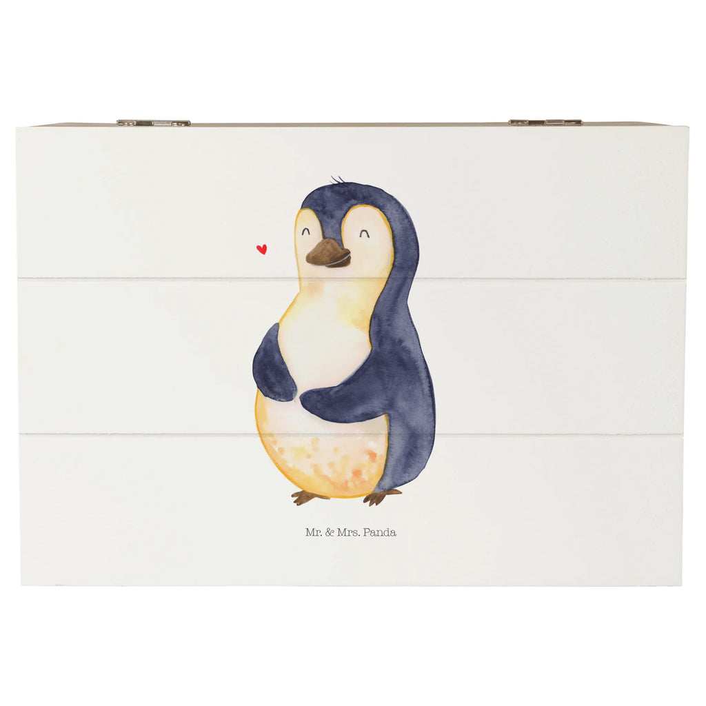 Holzkiste Pinguin Diät Holzkiste, Kiste, Schatzkiste, Truhe, Schatulle, XXL, Erinnerungsbox, Erinnerungskiste, Dekokiste, Aufbewahrungsbox, Geschenkbox, Geschenkdose, Pinguin, Pinguine, Diät, Abnehmen, Abspecken, Gewicht, Motivation, Selbstliebe, Körperliebe, Selbstrespekt