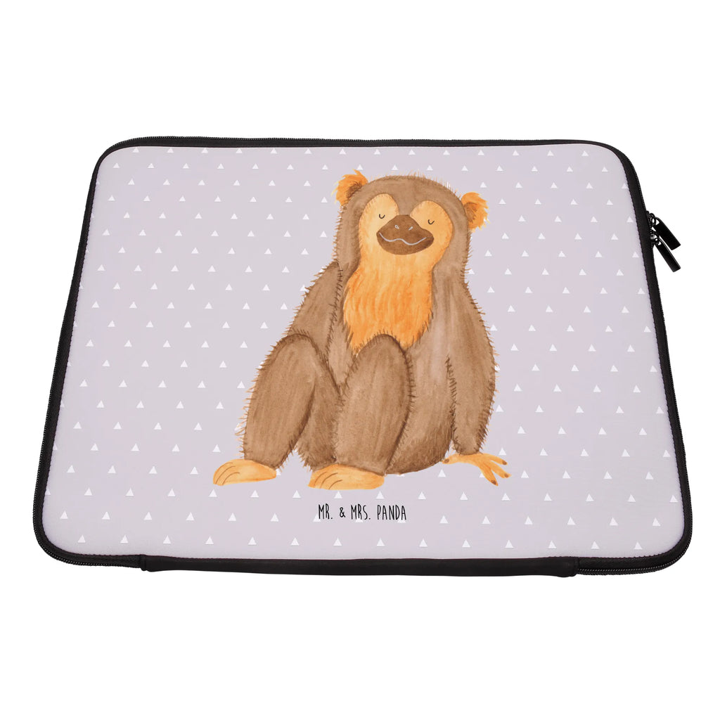 Notebook Tasche Affe Notebook Tasche, Laptop, Computertasche, Tasche, Notebook-Tasche, Notebook-Reisehülle, Notebook Schutz, Afrika, Wildtiere, Affe, Äffchen, Affen, Selbstliebe, Respekt, Motivation, Selbstachtung, Liebe, Selbstbewusstsein, Selfcare