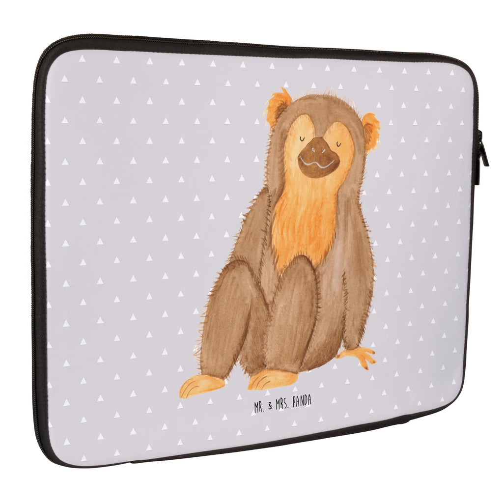 Notebook Tasche Affe Notebook Tasche, Laptop, Computertasche, Tasche, Notebook-Tasche, Notebook-Reisehülle, Notebook Schutz, Afrika, Wildtiere, Affe, Äffchen, Affen, Selbstliebe, Respekt, Motivation, Selbstachtung, Liebe, Selbstbewusstsein, Selfcare