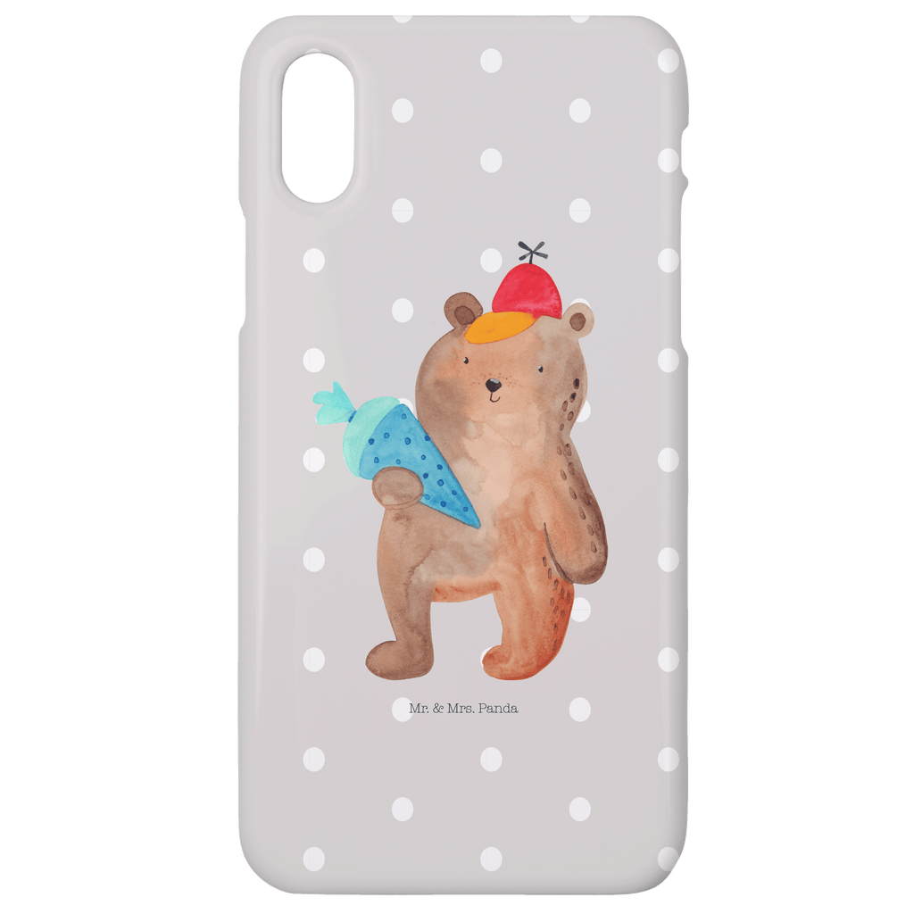 Handyhülle Bär Schultüte Handyhülle, Handycover, Cover, Handy, Hülle, Iphone 10, Iphone X, Bär, Teddy, Teddybär, Bär Motiv, Schultüte, Erster Schultag Geschenk, Einschulung Geschenk, Schule Geschenk, Grundschule, Schulanfang, Schulbeginn