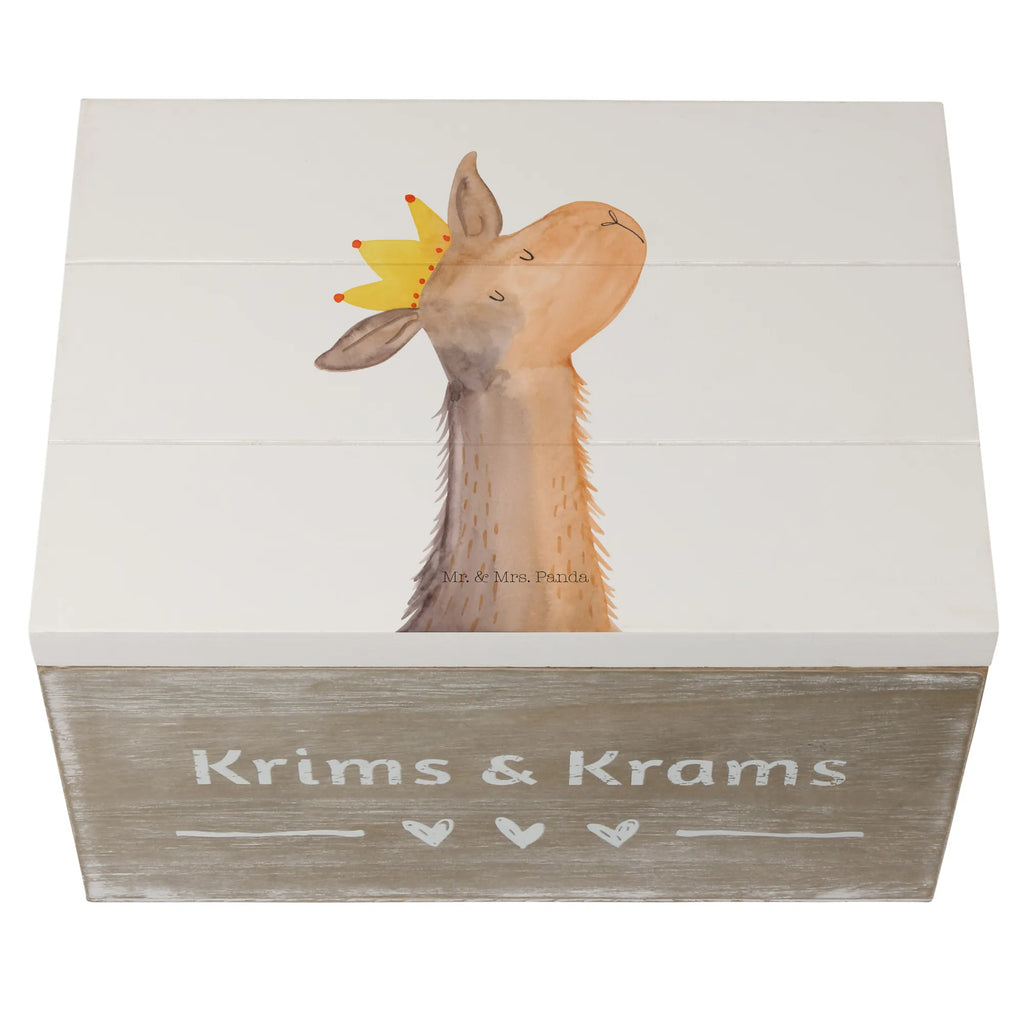 Holzkiste Lamakopf König Holzkiste, Kiste, Schatzkiste, Truhe, Schatulle, XXL, Erinnerungsbox, Erinnerungskiste, Dekokiste, Aufbewahrungsbox, Geschenkbox, Geschenkdose, Lama, Alpaka, Lamas, König, Königin, Freundin, Mama, Papa, Büro Kollege, Kollegin, Chef, Vorgesetzter, Abi, Abitur